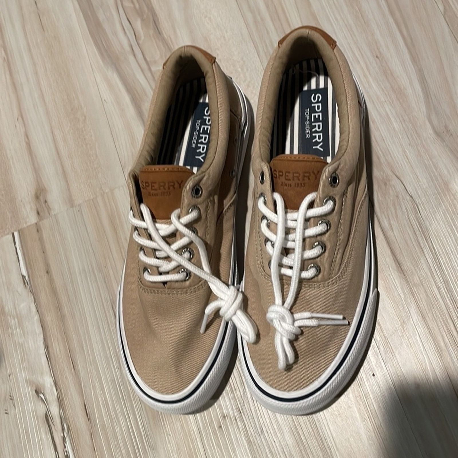Sperry Mens Sperry Top sider lace up sneakers size 8 NEW Size US 8 / EU 41 - 1 Thumbnail