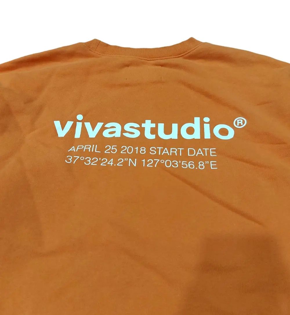 Vivastudio Rare! Vivastudio Streetwear Designer Backhit Sweatshirt Size US L / EU 52-54 / 3 - 5 Thumbnail