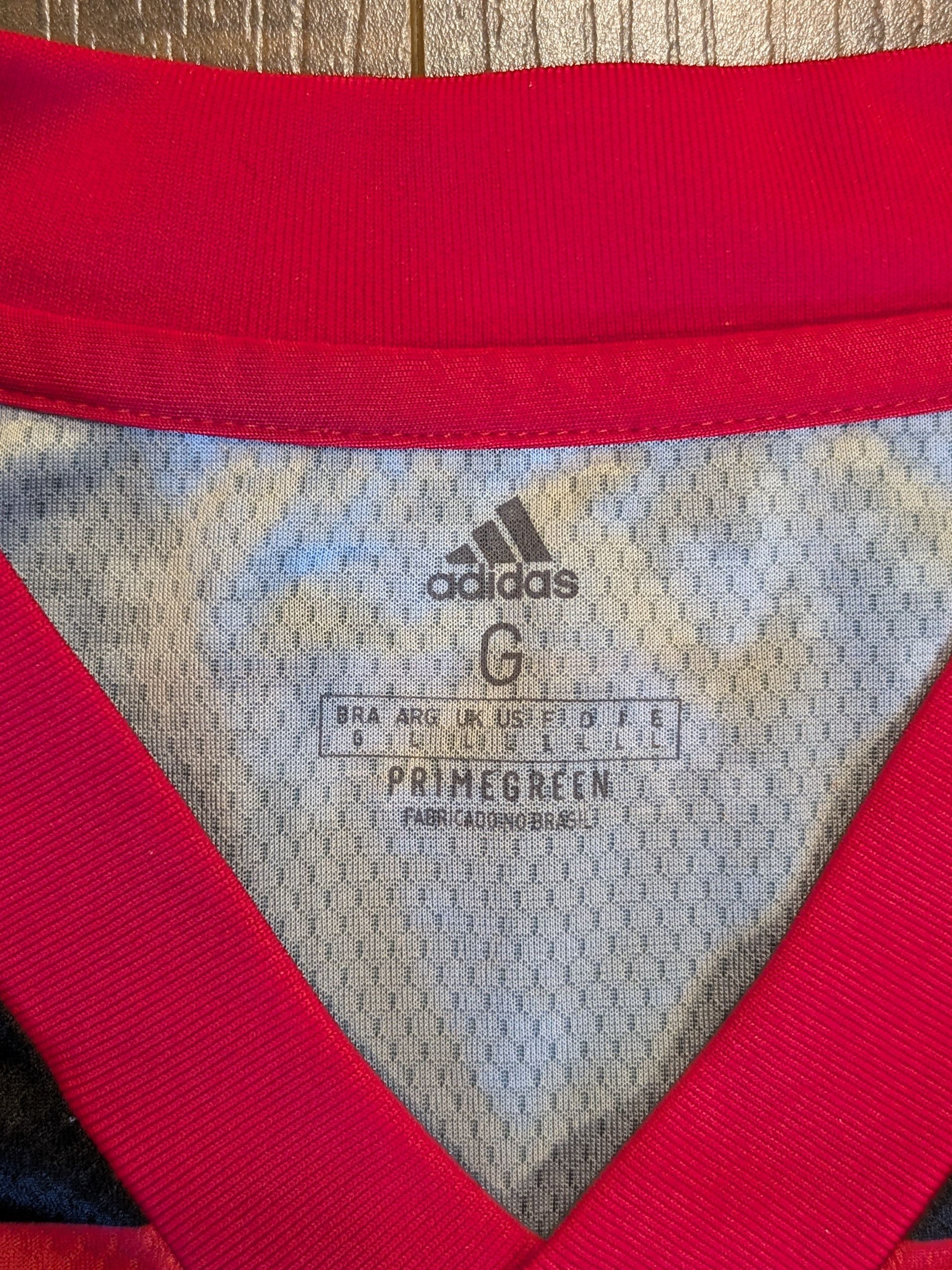 Adidas Adidas Flamengo 2021/2022 Pablo Lucio Home Kit Jersey Size L Size US L / EU 52-54 / 3 - 2 Thumbnail