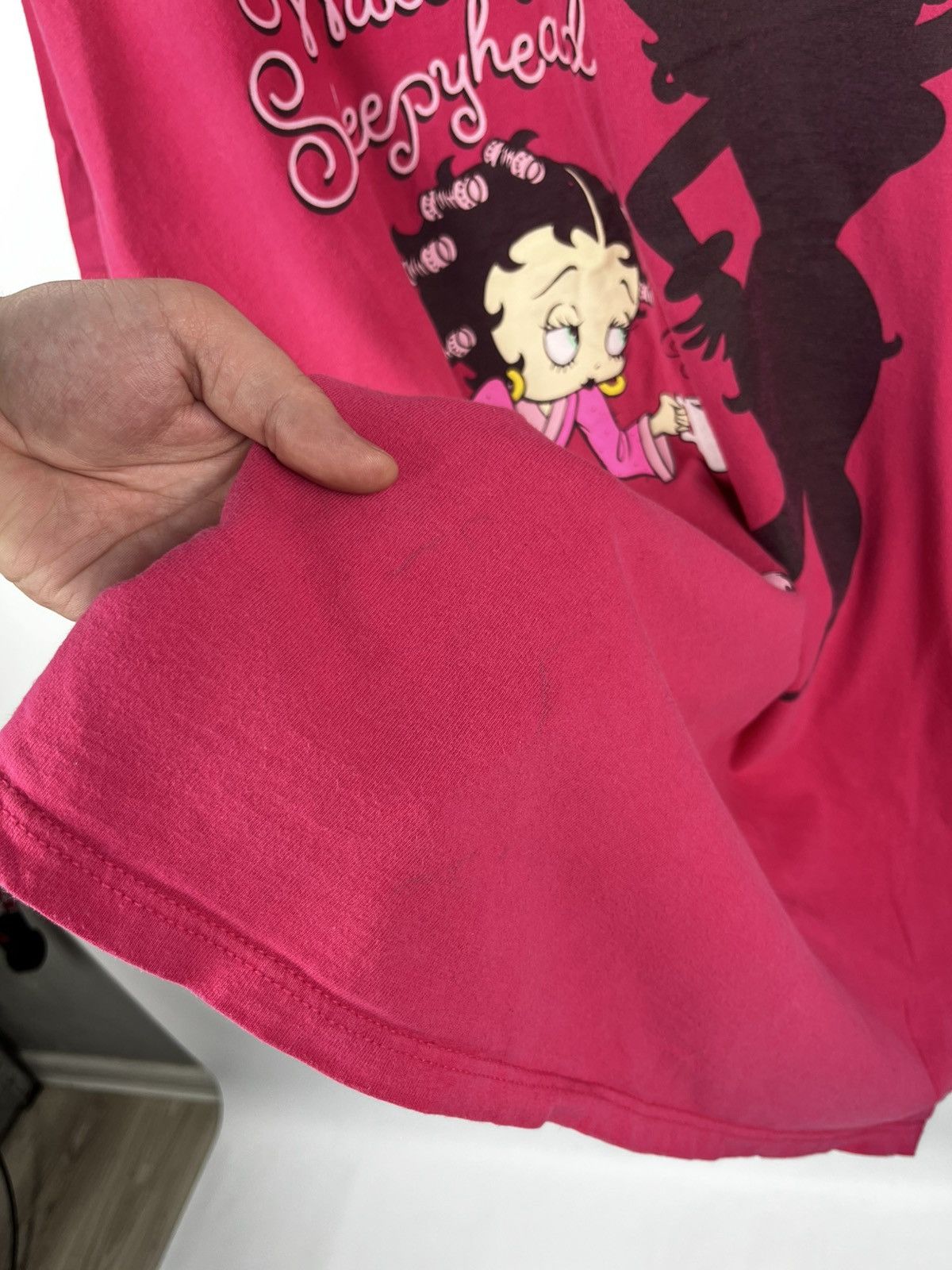 Vintage Berry Boop t shirt vintage 90s size XL made USA Size US XL / EU 56 / 4 - 9 Thumbnail
