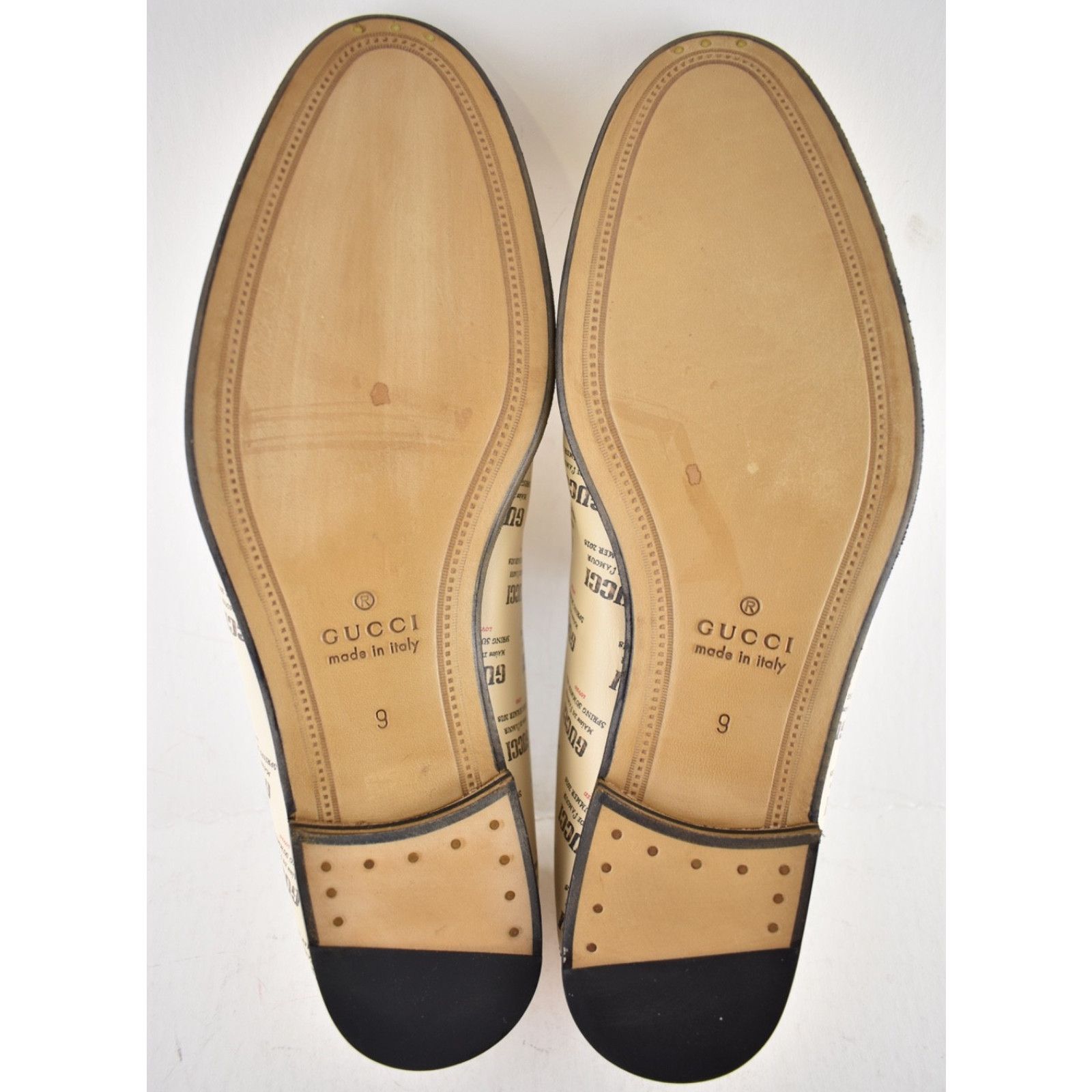 Gucci Gucci Brixton Soy Black Stamp Horsebit Loafer Flat G9 US10 Size US 10 / EU 43 - 18 Thumbnail