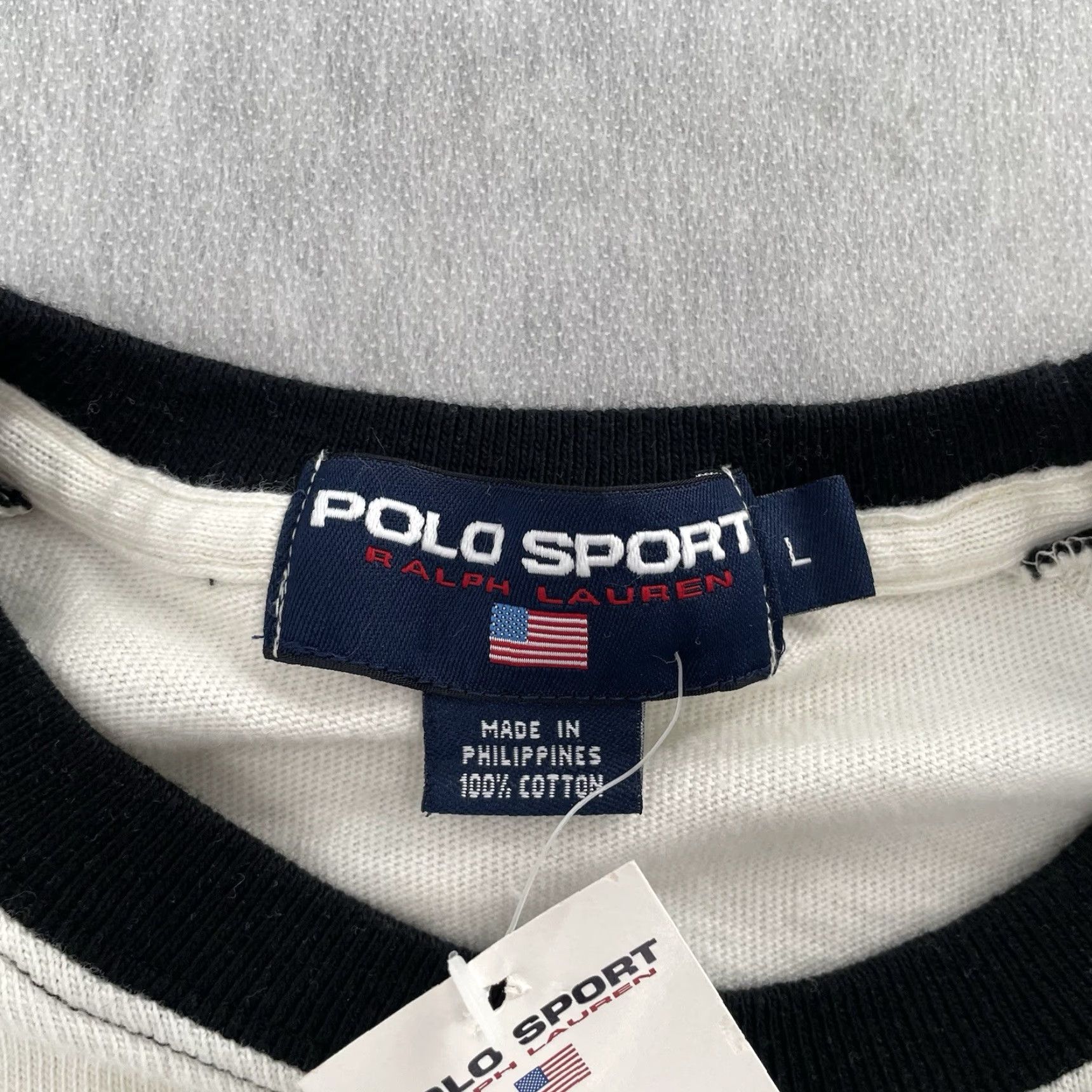 Polo Ralph Lauren VINTAGE Polo Ralph Lauren Sport Track Team T-Shirt Adult Large Red Crew Neck Short Sleeve Mens Size US L / EU 52-54 / 3 - 5 Thumbnail