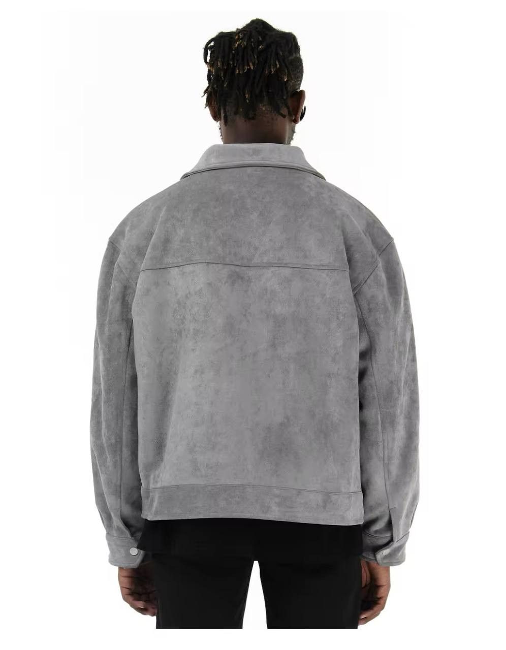 Japanese Brand × Vintage high quality suede jacket with zipper Size US XL / EU 56 / 4 - 2 Thumbnail