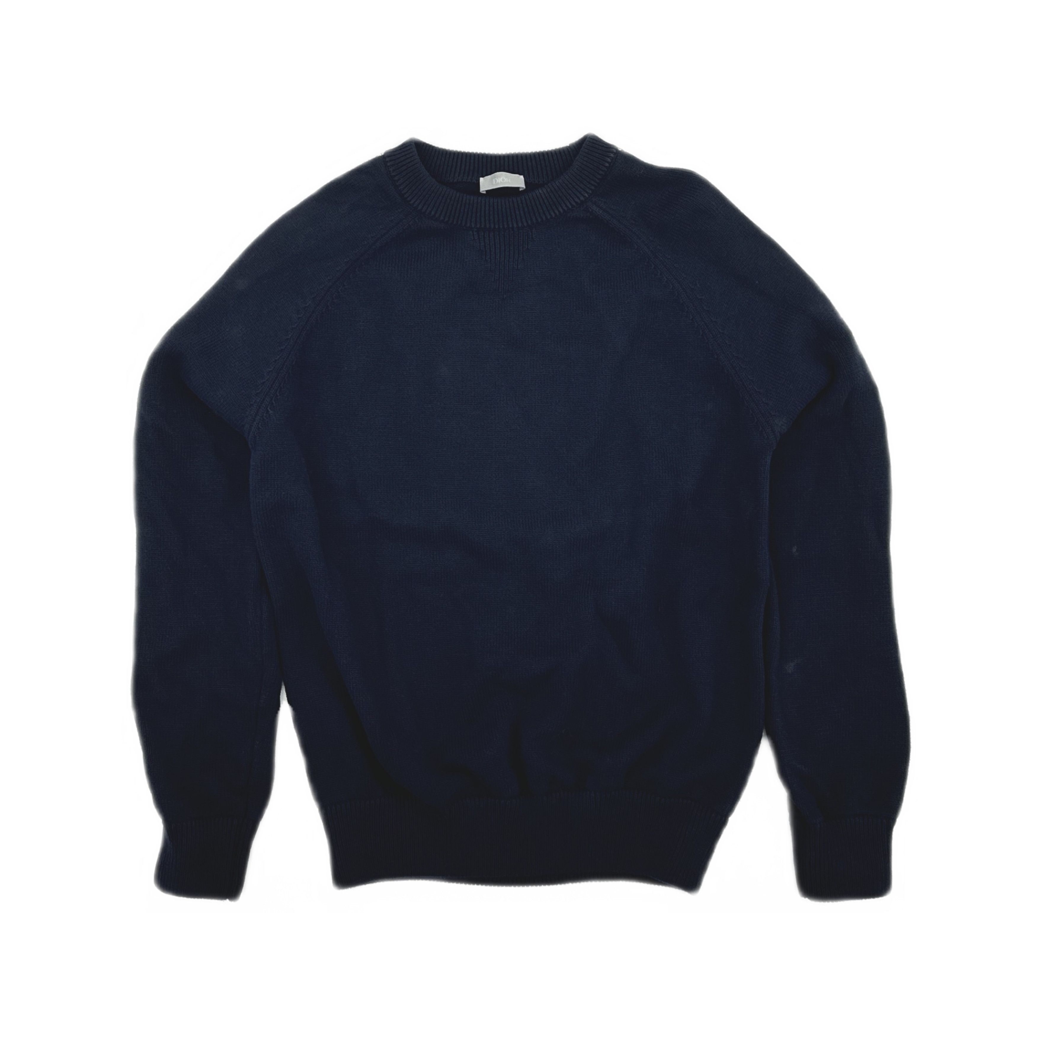 Dior Dior 'Dior Oblique' Stripe Blue Sweater | Grailed