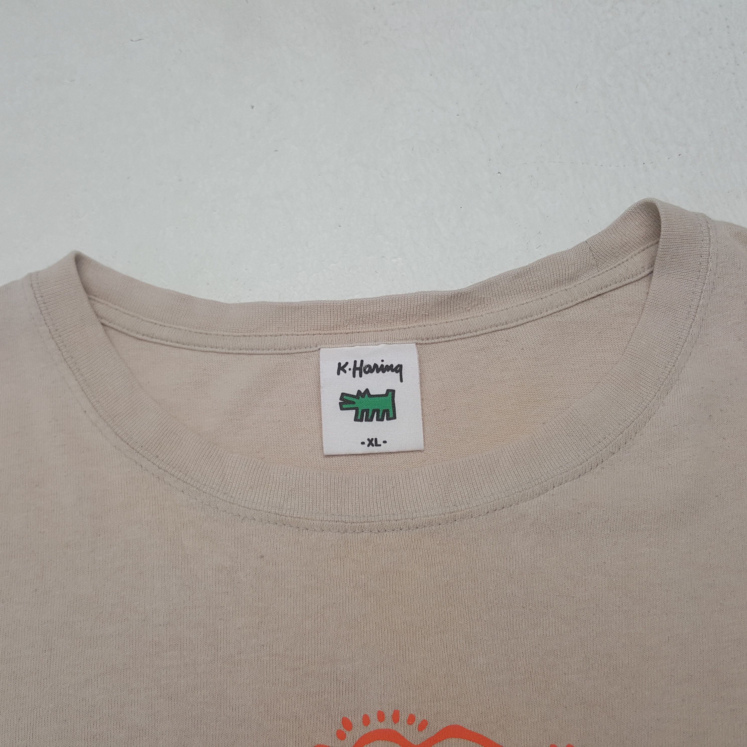 Keith Haring Vintage Keith Haring Art Tshirt Size US XL / EU 56 / 4 - 5 Thumbnail