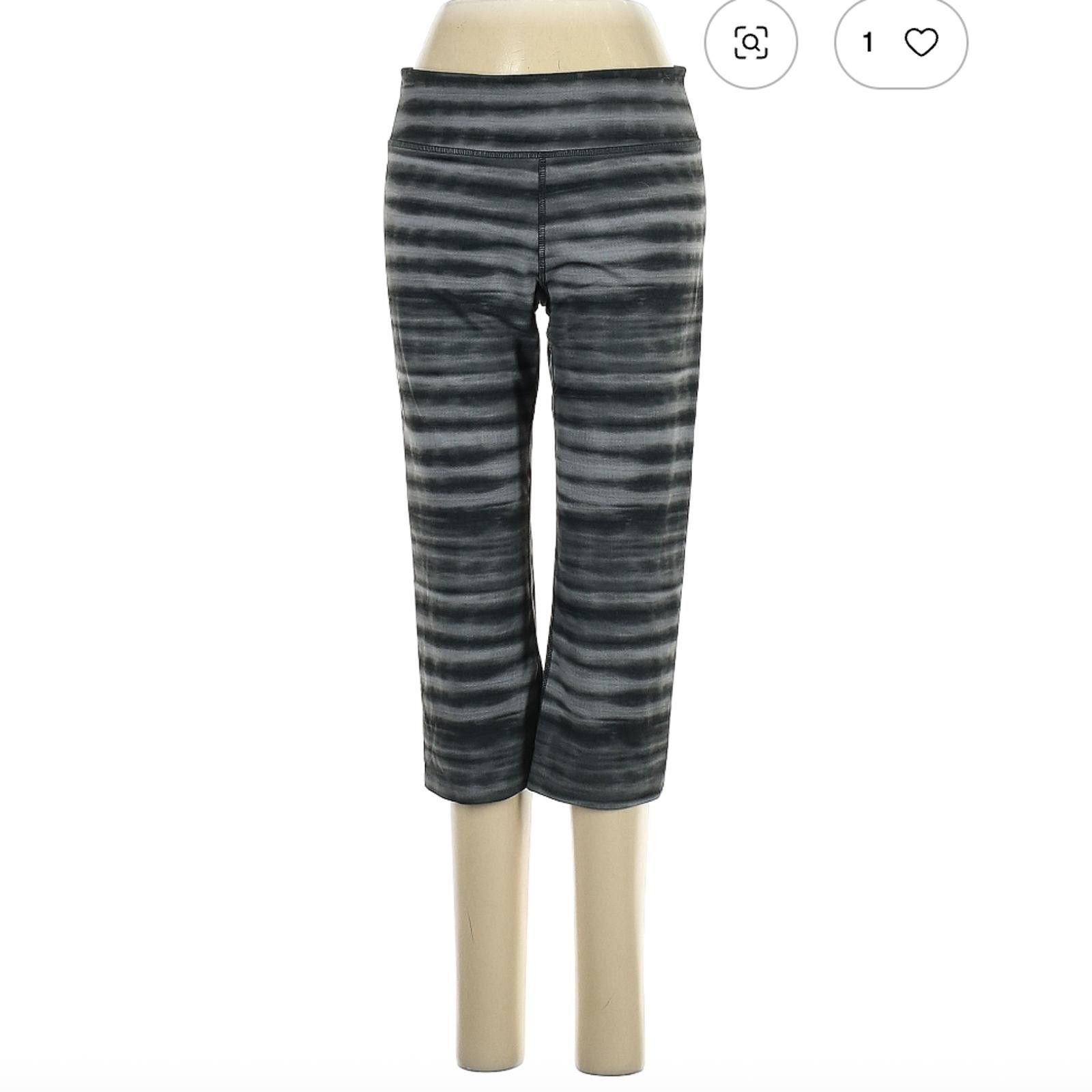 Under Armour Under Armour Gray Active Striped Pants Size M Size 32" / US 10 / IT 46 - 1 Thumbnail