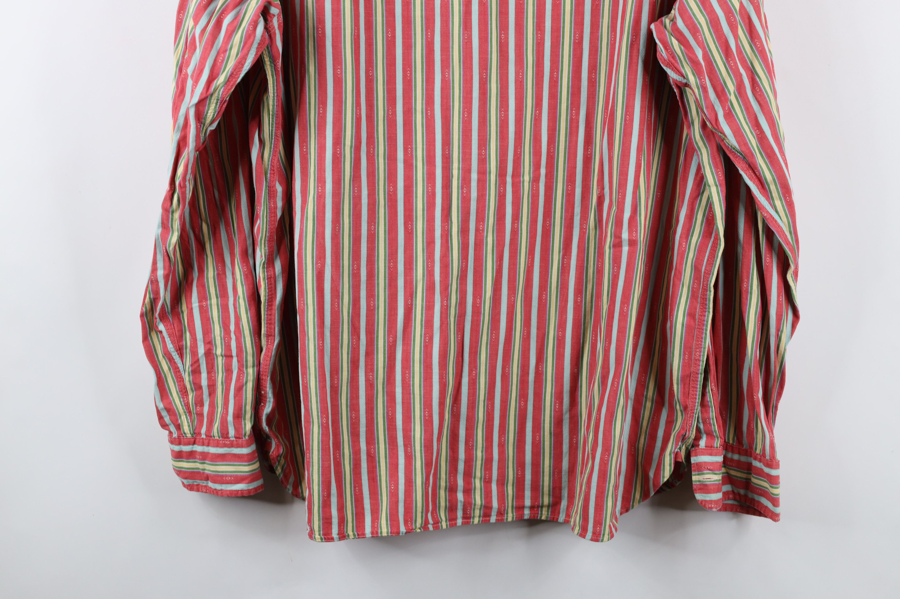 Polo Ralph Lauren Vintage 90s Ralph Lauren Southwestern Striped Button Shirt Size US L / EU 52-54 / 3 - 13 Thumbnail