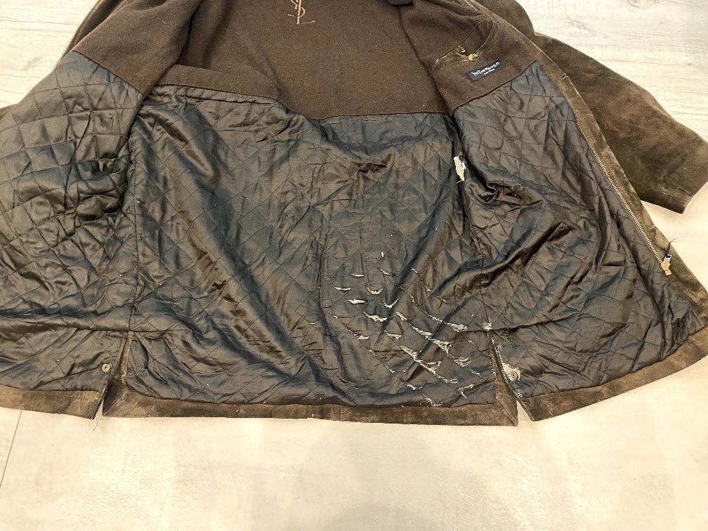 Yves Saint Laurent Vintage Yves Saint Laurent Leather Suede Jacket Size US M / EU 48-50 / 2 - 7 Thumbnail