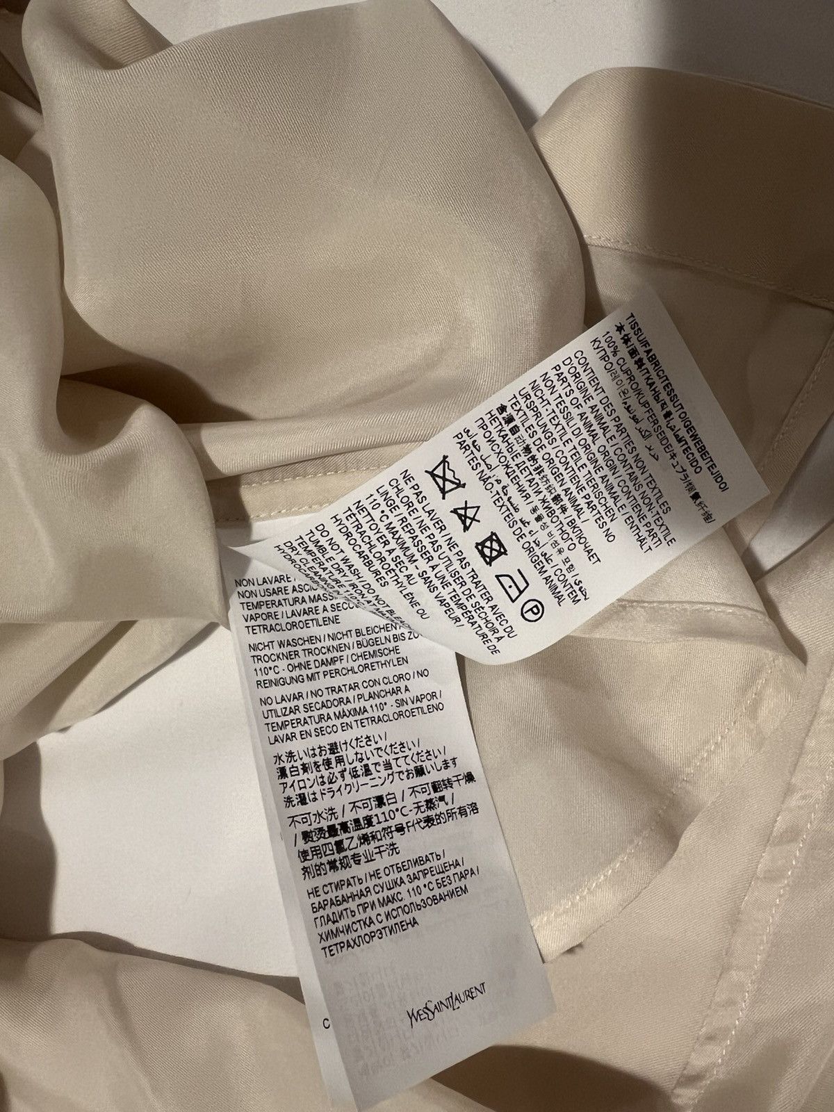 Saint Laurent Paris Saint Laurent twill shirt. 42/16.5. $990 Size US XL / EU 56 / 4 - 11 Thumbnail