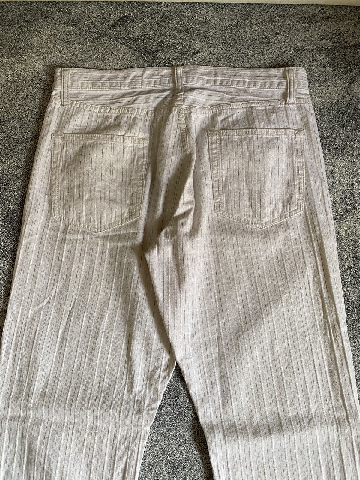 semanticdesign SEMANTIC DESIGN STRIPE FLARED TROUSERS PANTS Size US 32 / EU 48 - 9 Thumbnail