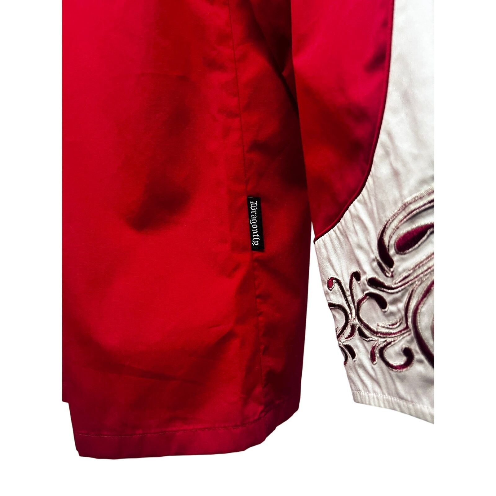 Dragonfly Dragonfly Rockabilly Cowboy Western Red Pearl Snap Shirt M Size US M / EU 48-50 / 2 - 7 Thumbnail
