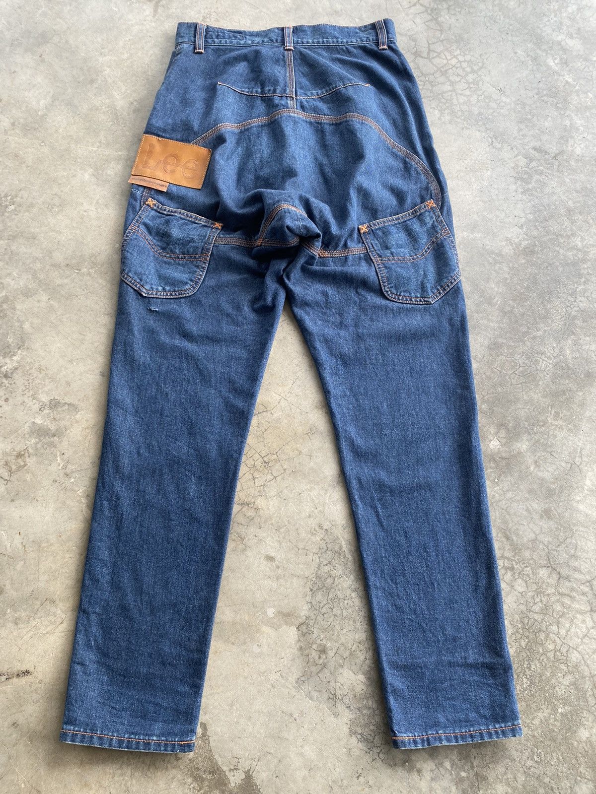 Issey Miyake × Lee × mercibeaucoup Lee x Issey Miyake Mercibeaucop High Rise Blue Jeans @122 Size US 30 / EU 46 - 1 Thumbnail