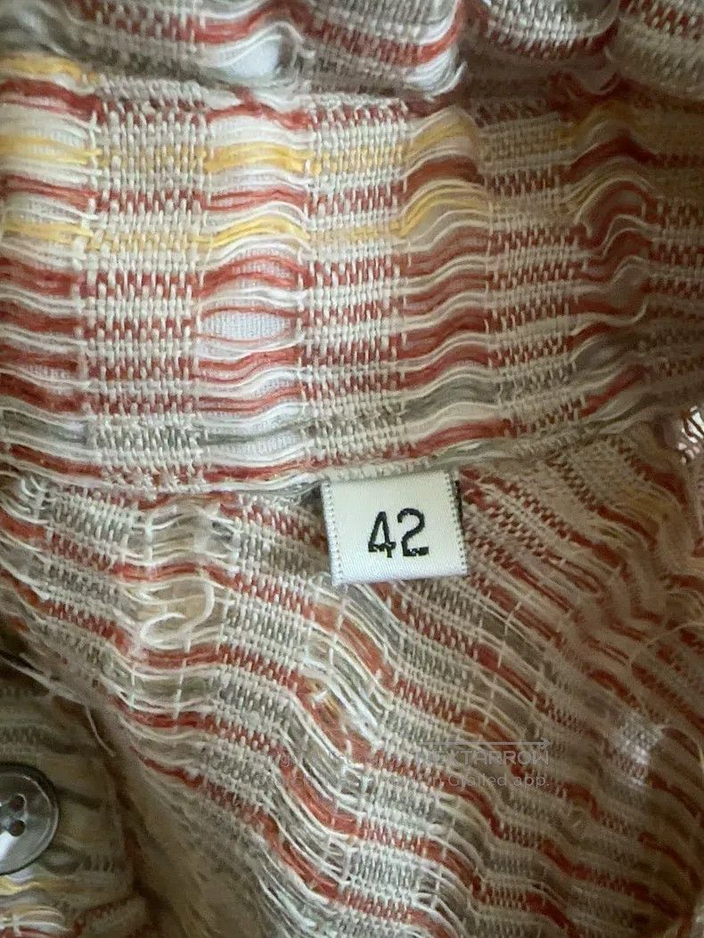 Our Legacy Our Legacy Rippled colored woven openwork shirt Size US XS / EU 42 / 0 - 4 Thumbnail