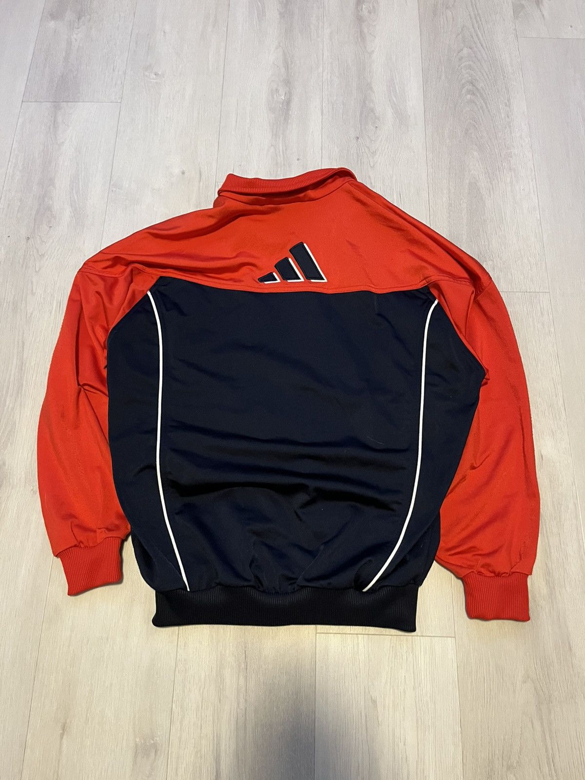 Adidas × Vintage Adidas Vintage Zip-up Sweater 2001 Size US S / EU 44-46 / 1 - 2 Thumbnail