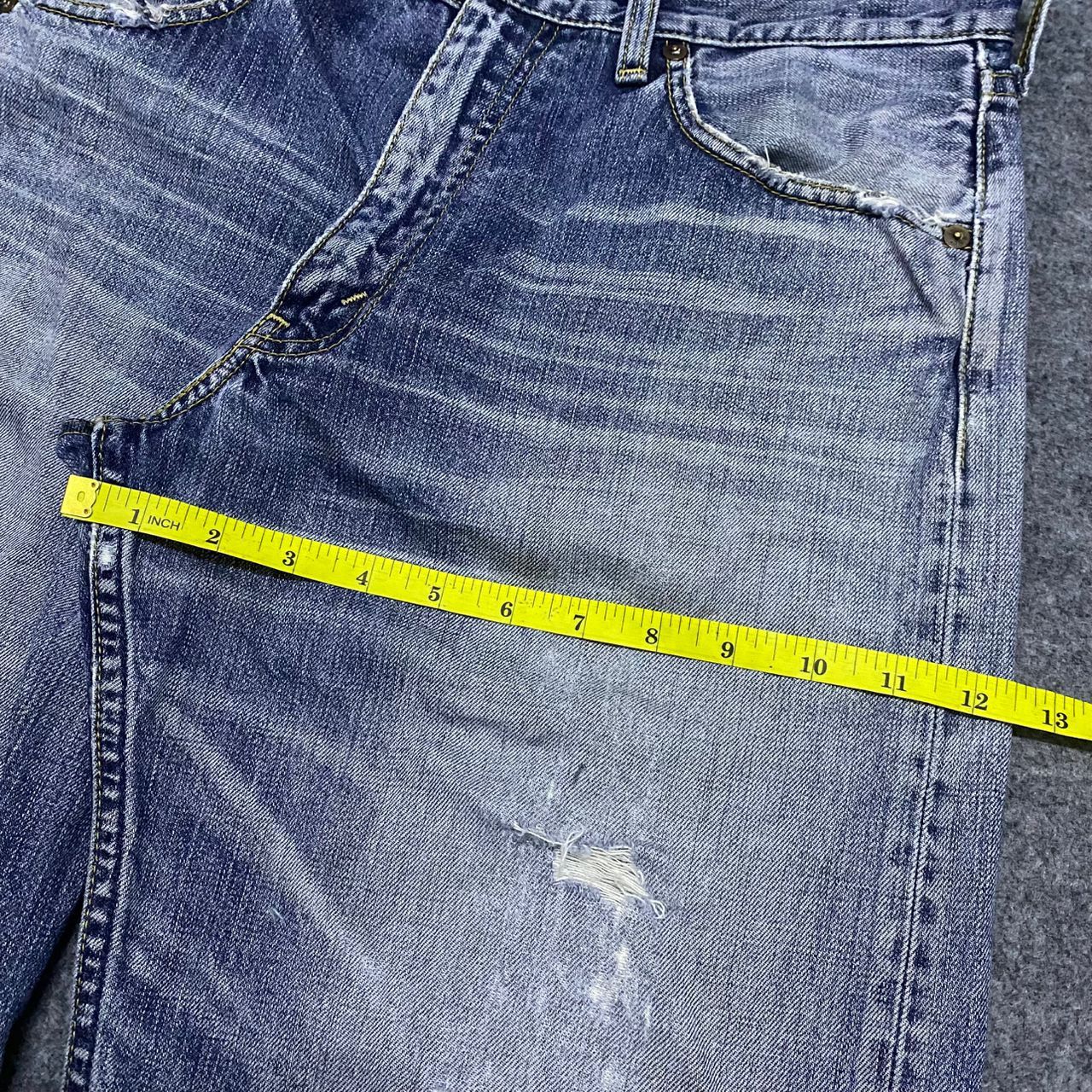 Levi's Vintage Levis Distressed Denim Kurt Cobain Style Size US 32 / EU 48 - 5 Thumbnail