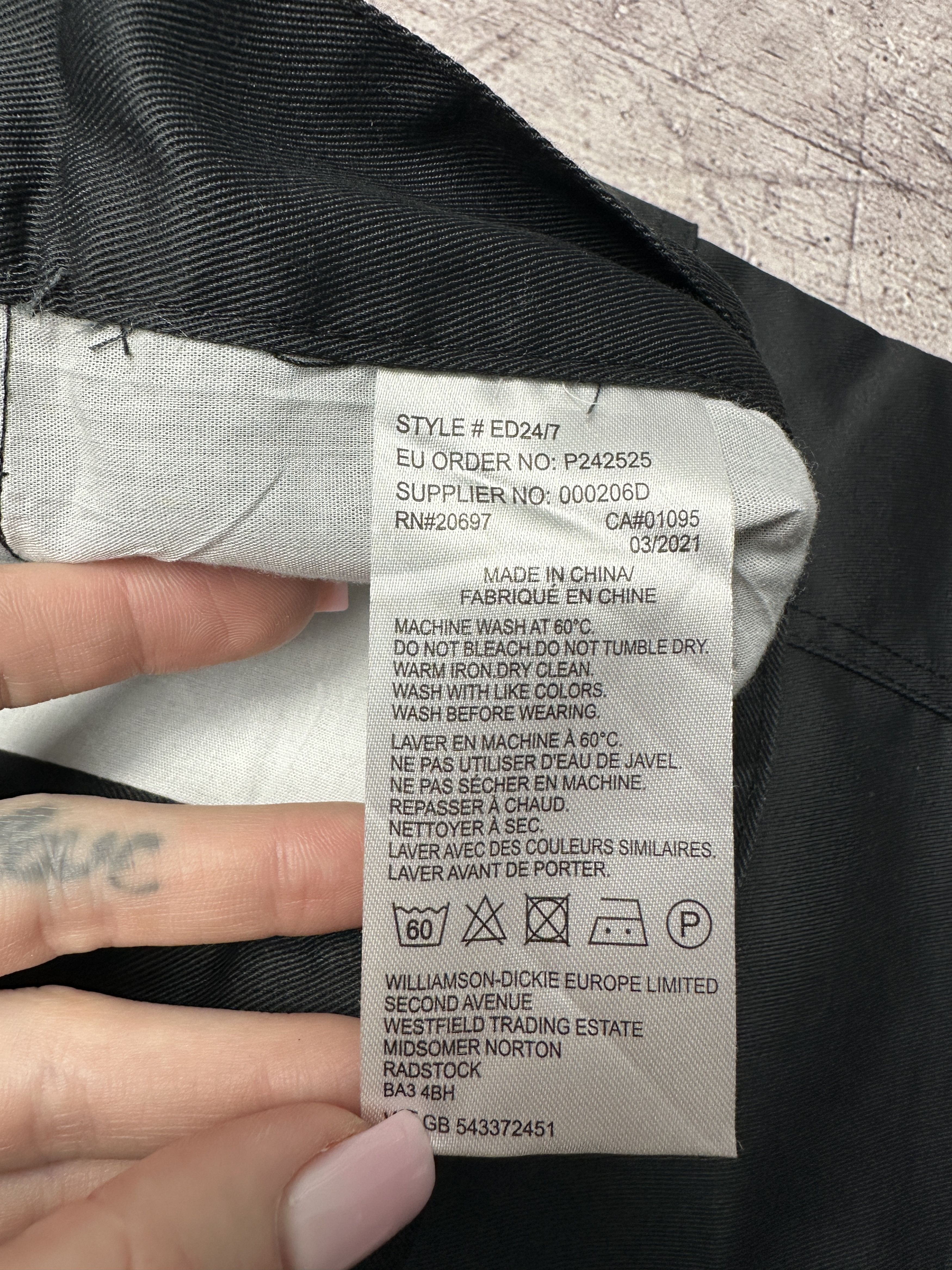 Dickies Dickies Mens Workwear Cargo Pants Size US 38 / EU 54 - 5 Thumbnail