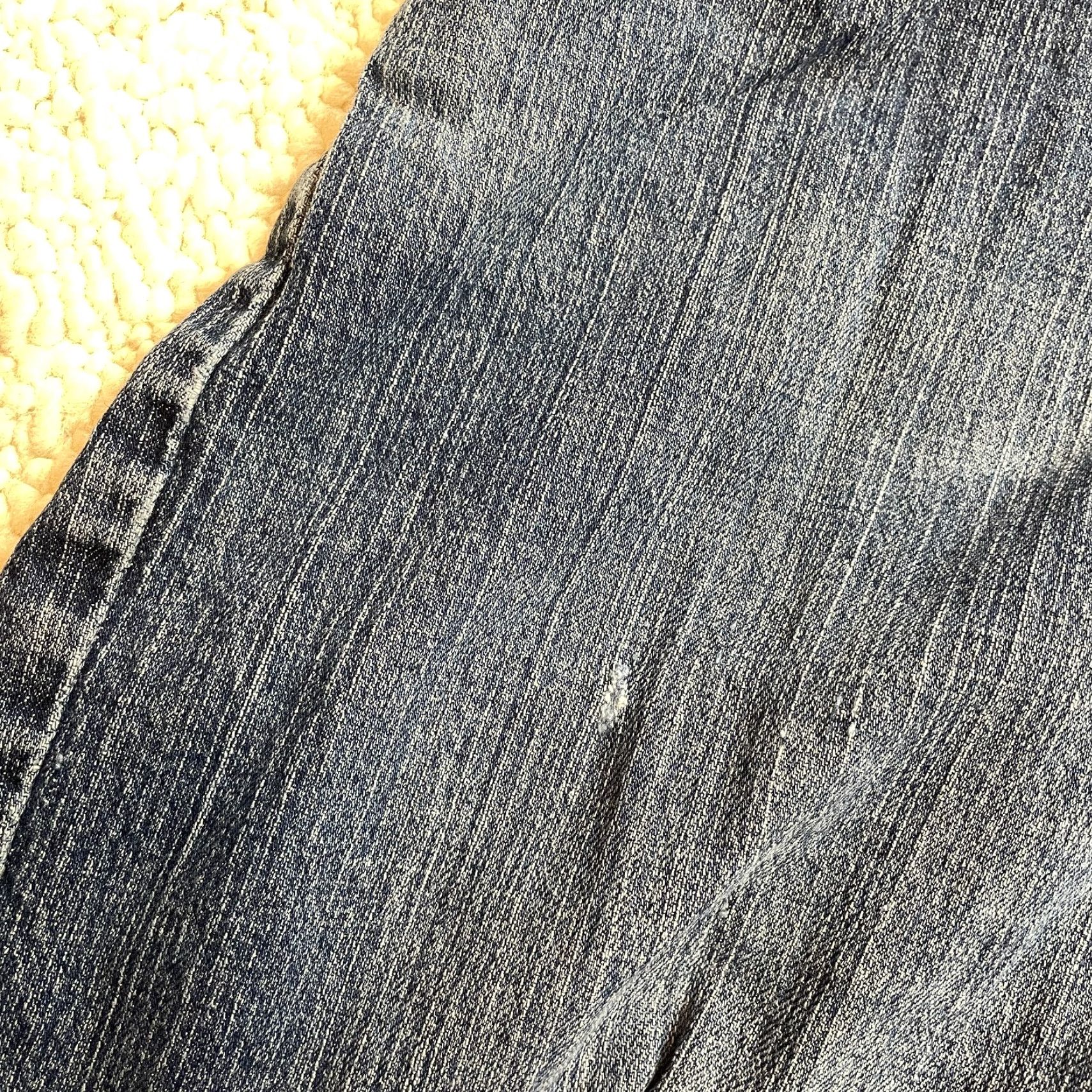 Lee Lee Jeans Womens 20 WP Blue Denim Straight High Rise 38x28 Zip 5-Pocket Comfort Size 38" / US 16 / IT 52 - 7 Thumbnail