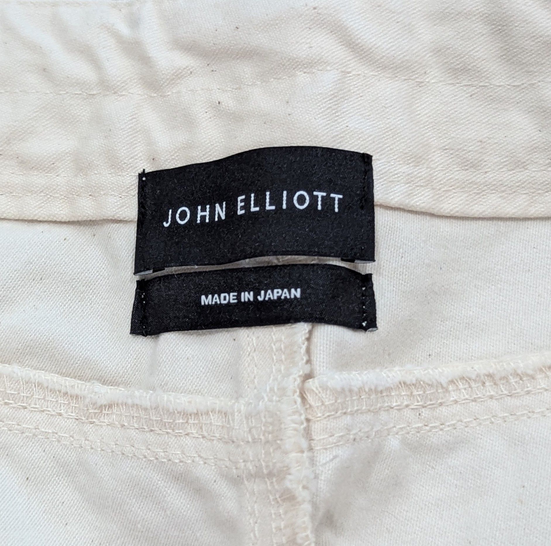 John Elliott JOHN ELLIOTT "Emillio" Cotton Work Pants Natural Large Size US 34 / EU 50 - 7 Thumbnail