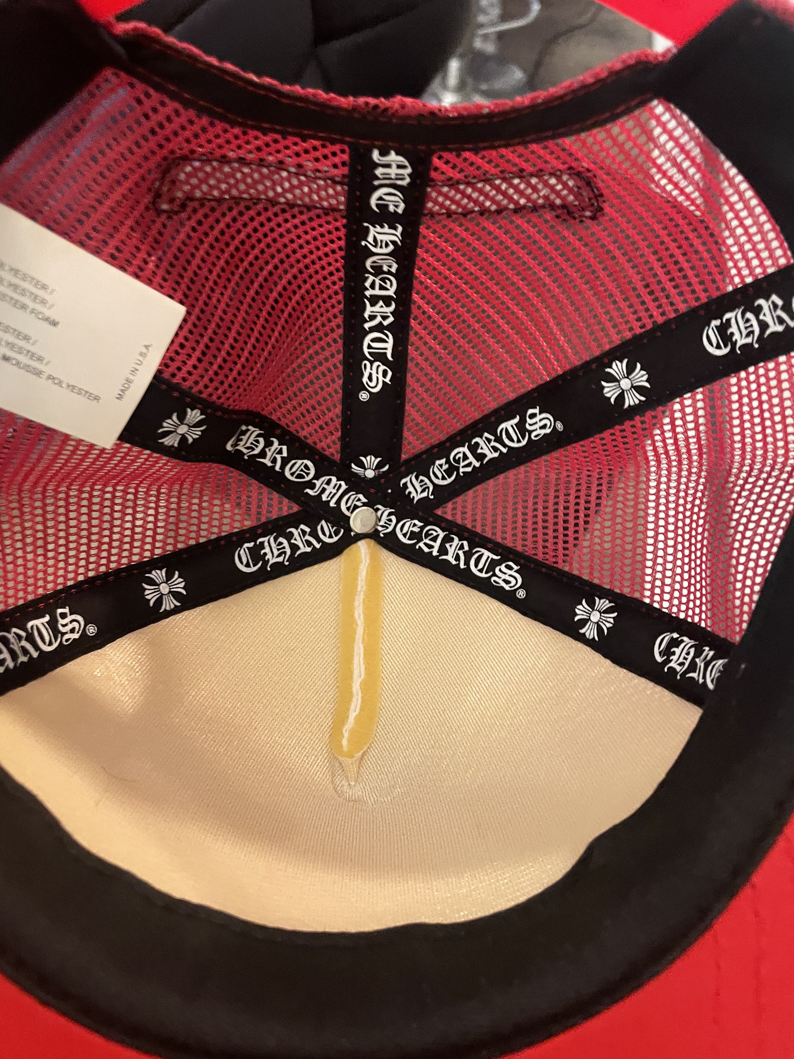 Chrome Hearts Chrome Hearts Hollywood Trucker Hat Size ONE SIZE - 4 Thumbnail