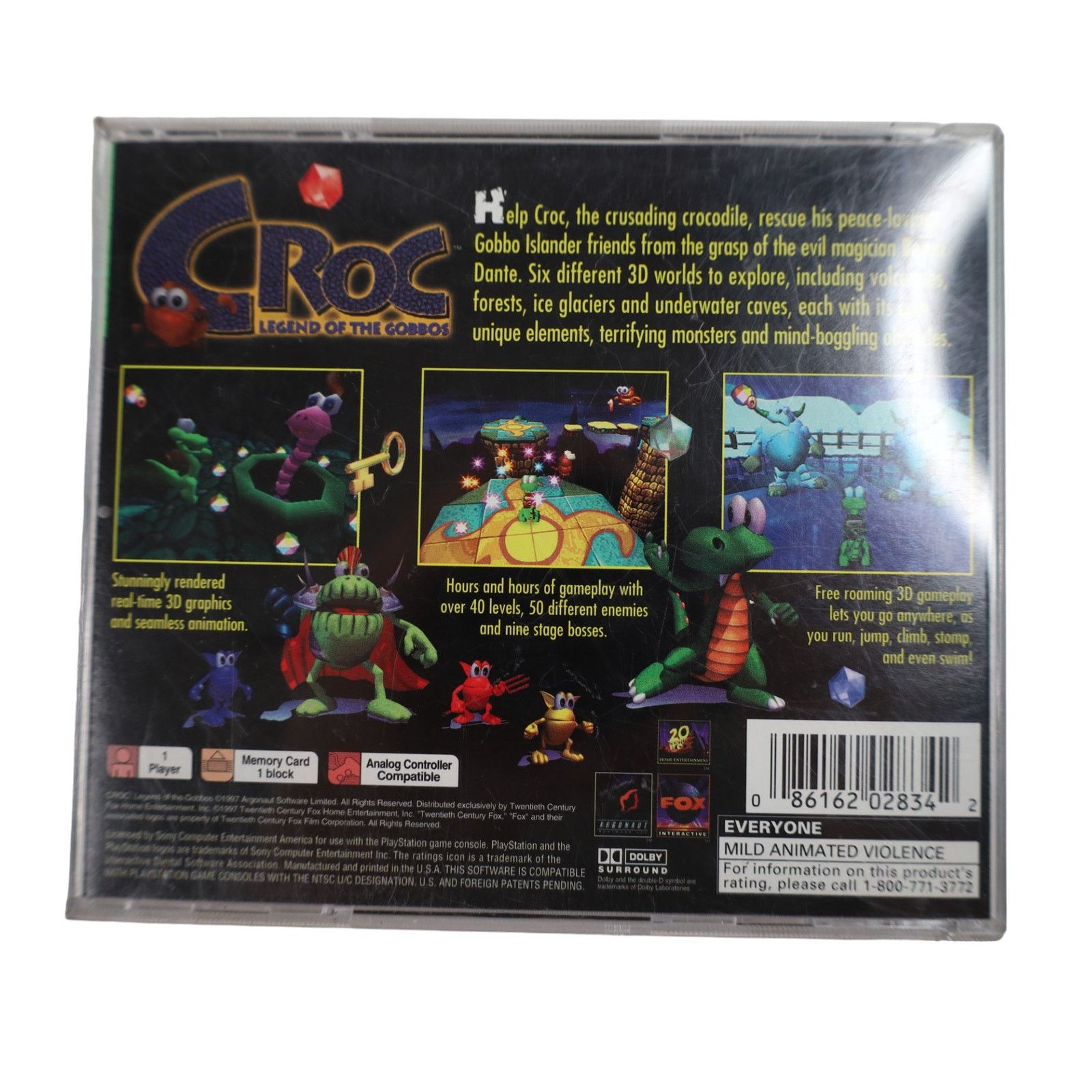 Playstation × Vintage Vintage PlayStation 1 Croc Legend Of The Gobbos Video Game Size ONE SIZE - 2 Thumbnail