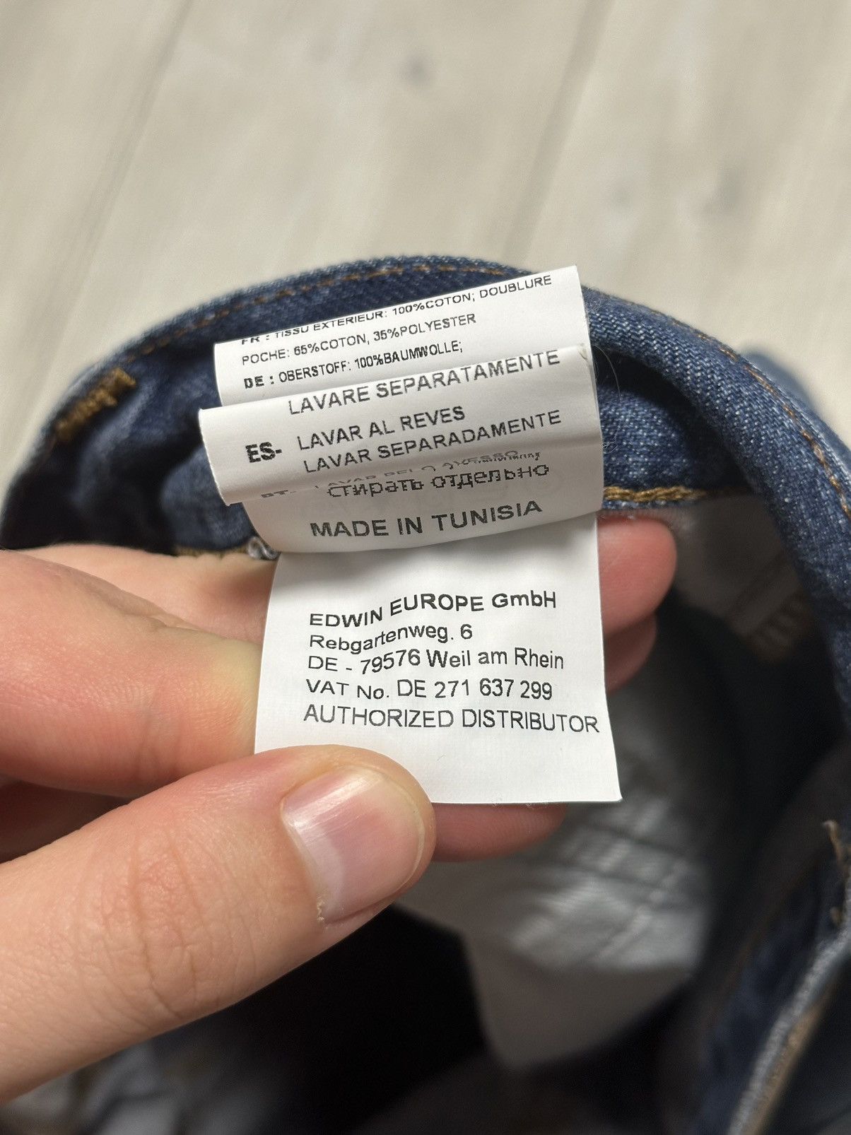 Edwin Edwin ED-55 Relaxed Fit vintage Denim jeans Size US 32 / EU 48 - 8 Thumbnail