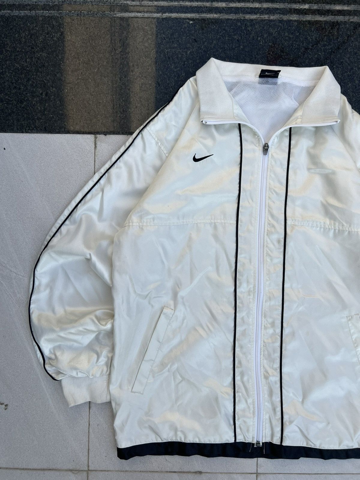 Nike 90s Nike Double Swoosh Vintage Y2K Windbreaker Retro Jacket Size US M / EU 48-50 / 2 - 2 Thumbnail