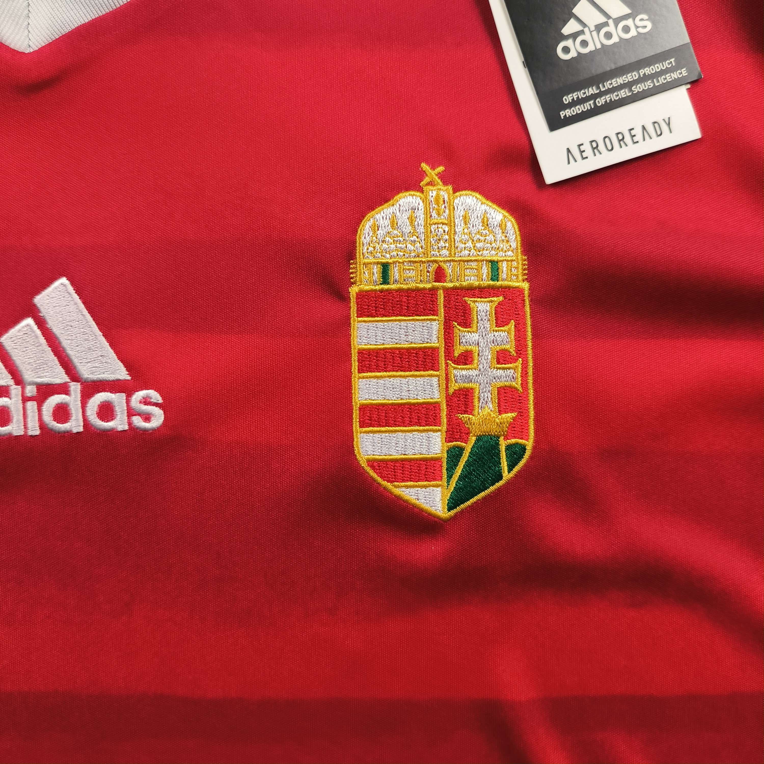 Adidas NEW Hungary 20-22 Adidas home (BNWT) football jersey size S Size US S / EU 44-46 / 1 - 3 Thumbnail