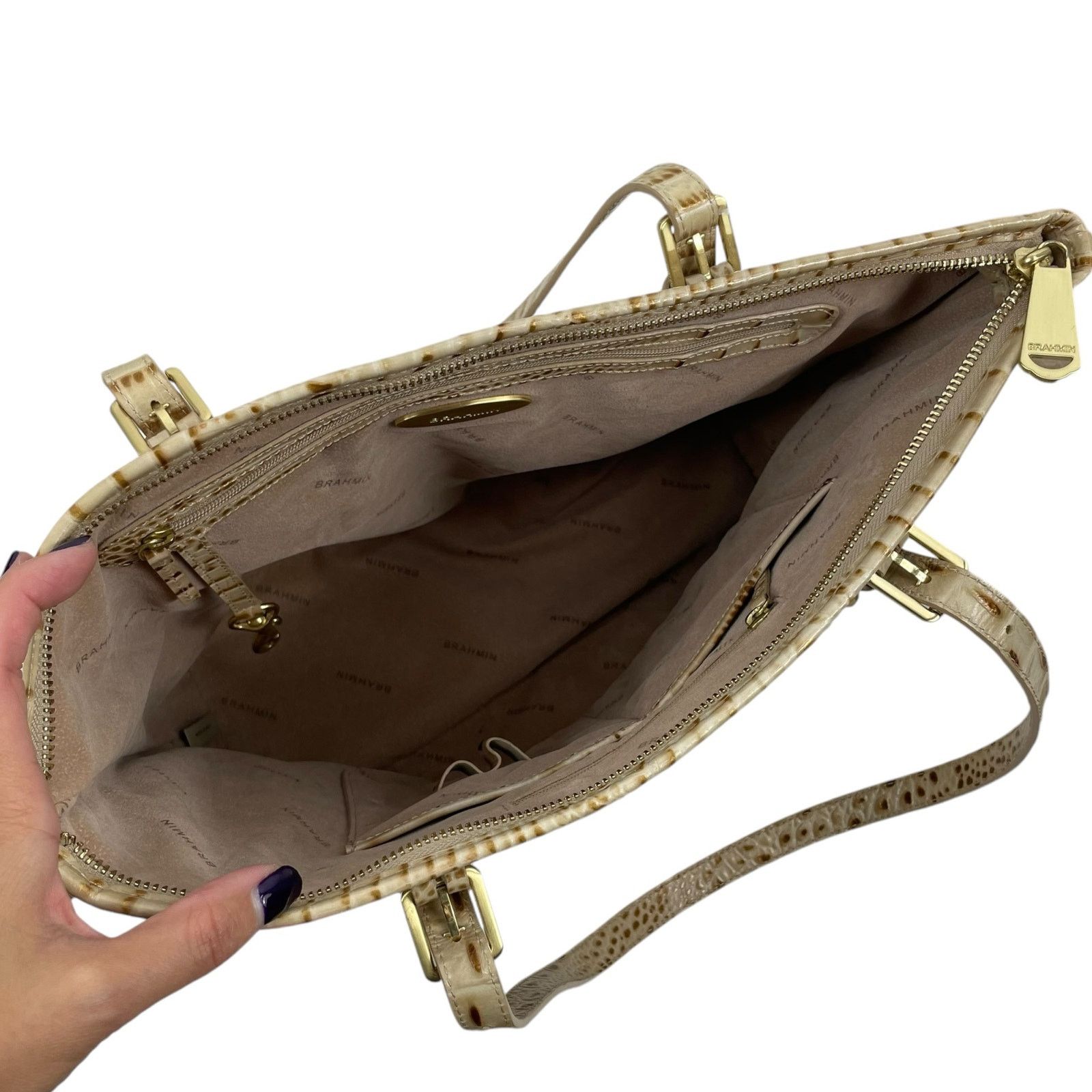 BRAHMIN Brahmin Medium Asher Melbourne Tote Bag Shoulder Bag Size ONE SIZE - 9 Thumbnail