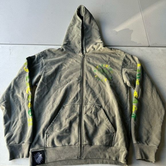 Affliction × Designer NEW AFFLICTION BLACK LABEL FULL ZIP HEAVY WEIGHT HOODIE SZ L Size US L / EU 52-54 / 3 - 5 Thumbnail