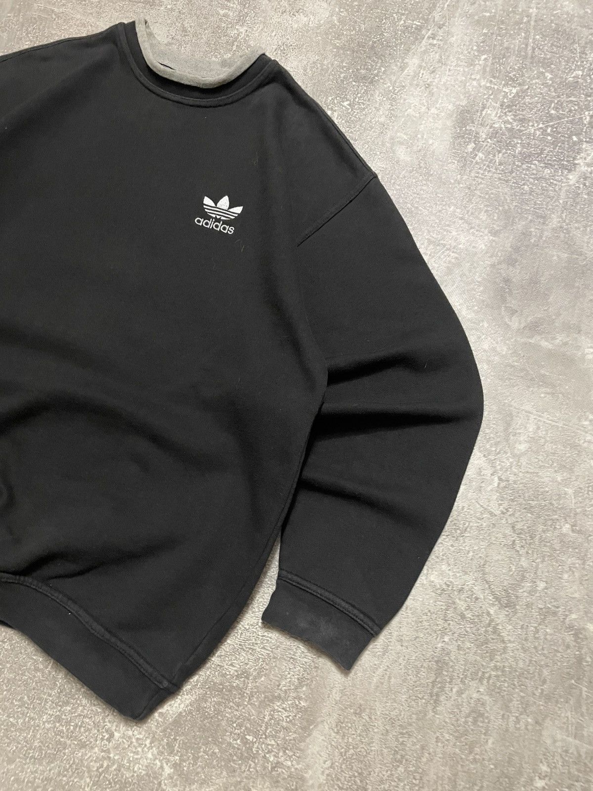 Adidas Vintage 90s Adidas Basic Sweatshirt Crewneck Y2K Size US M / EU 48-50 / 2 - 5 Thumbnail