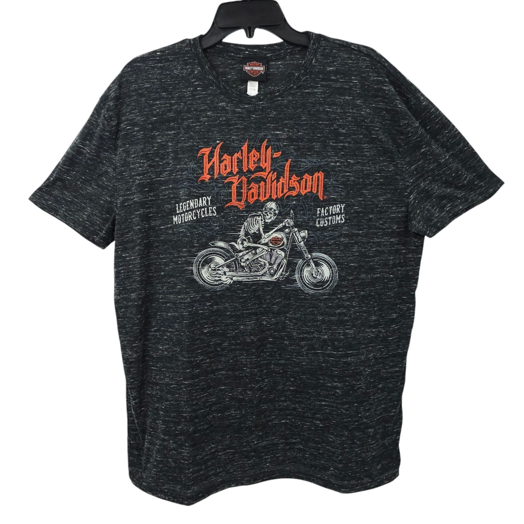 Harley Davidson Harley Davidson T Shirt Mens XL Double Sided 2019 Skeleton Size US XL / EU 56 / 4 - 1 Thumbnail