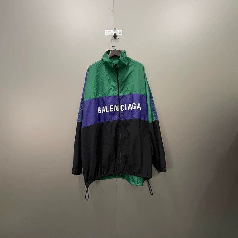 Balenciaga Balenciaga Color-block logo school uniform jacket Size US S / EU 44-46 / 1 - 1 Thumbnail