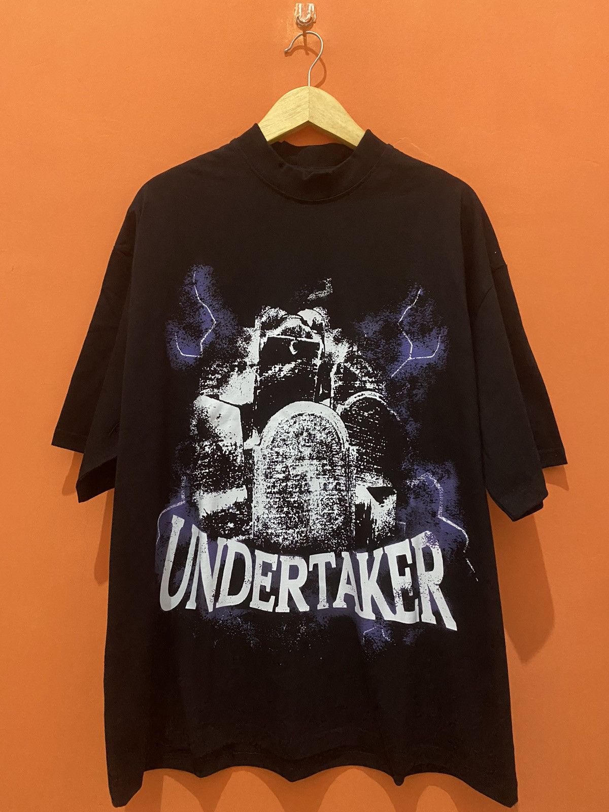 Vintage × WCW/nWo × WWF 🔥RARE🔥 The Undertaker Smackdown Wrestling Mankind boot tee Size US L / EU 52-54 / 3 - 1 Thumbnail