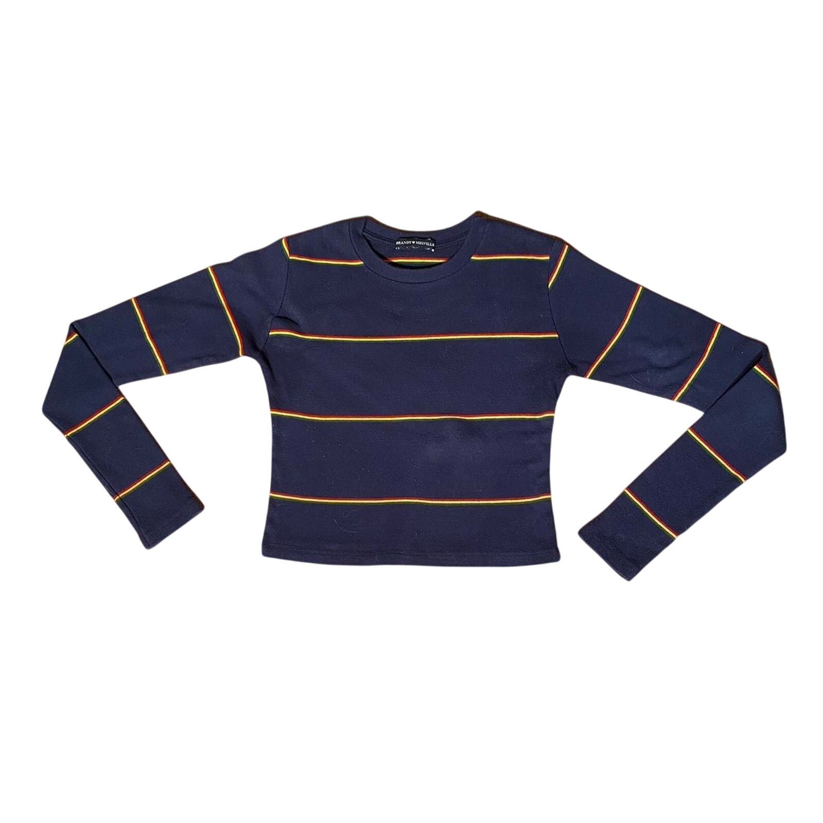 Brandy Melville Brandy Melville striped longsleeve Size S / US 4 / IT 40 - 1 Thumbnail