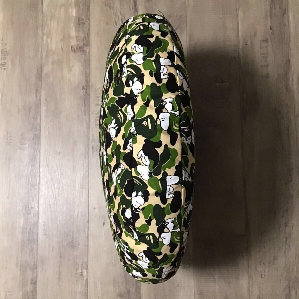 Bape × Peanuts BAPE × Snoopy ABC camo green Big Cushion a bathing ape Size ONE SIZE - 3 Thumbnail