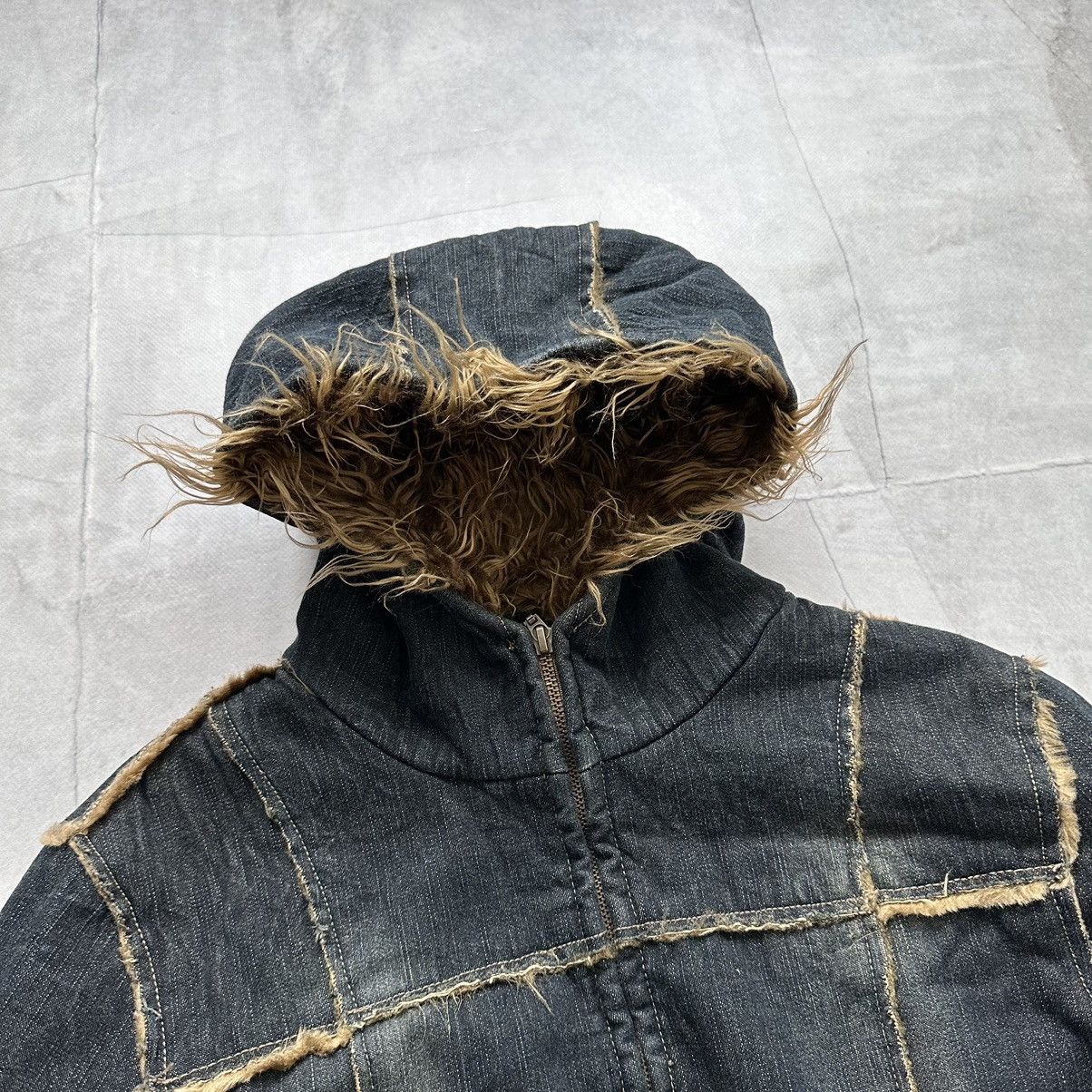Hysteric Glamour Punk Patchwork Faux Fur Jacket Gothic LGB Tripp NYC Vibe Size M / US 6-8 / IT 42-44 - 10 Thumbnail
