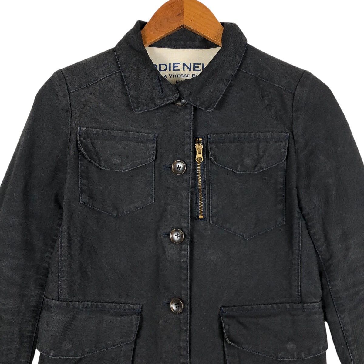 Japanese Brand ELODIE NELSON Utility Multipocket Jacket Size US S / EU 44-46 / 1 - 4 Thumbnail