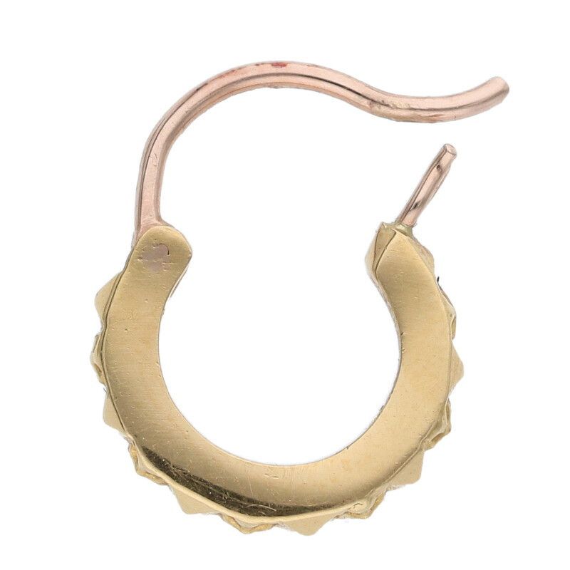 Chrome Hearts Chrome Hearts TFP Tiny Hoop Earring Size ONE SIZE - 5 Thumbnail