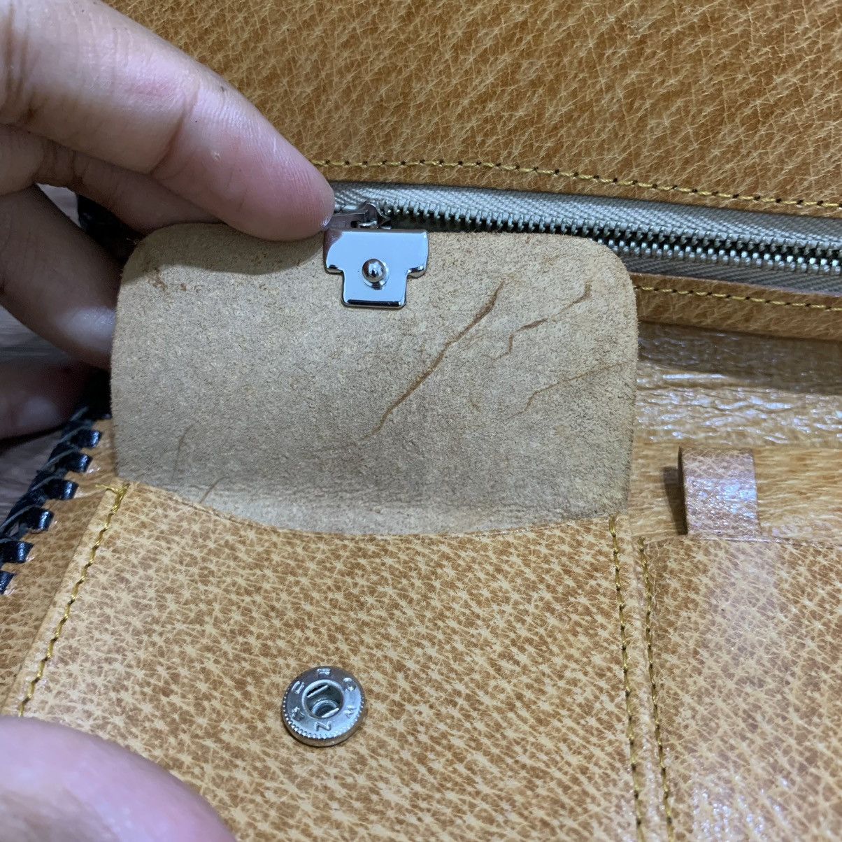 Leather Vintage Flora Embroided Leather Wallet Size ONE SIZE - 4 Thumbnail