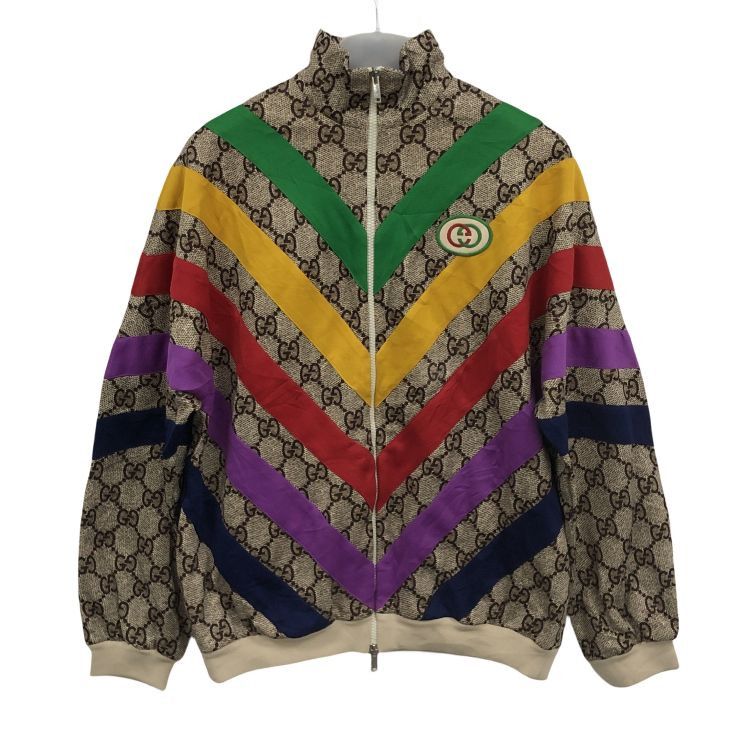 Gucci Gucci GG Supreme Chevron Track Jacket Size S Size US S / EU 44-46 / 1 - 1 Thumbnail