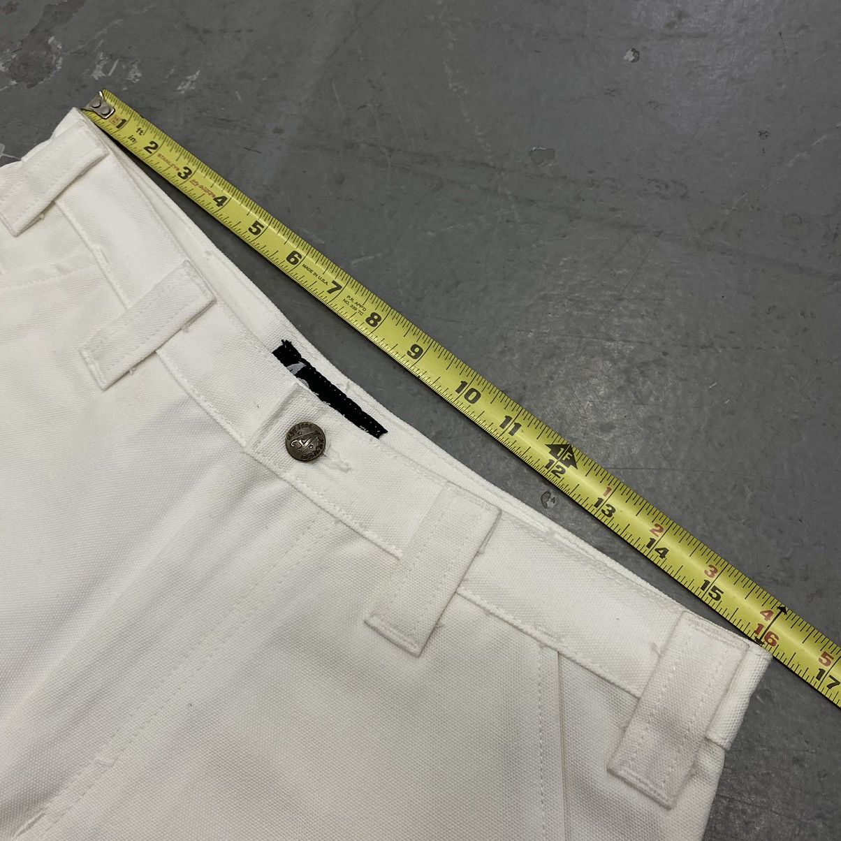 Carhartt × Japanese Brand × Vintage Vtg Y2K Armed Canvas Double Knee Cargo Carpenter Pants Size US 32 / EU 48 - 2 Thumbnail