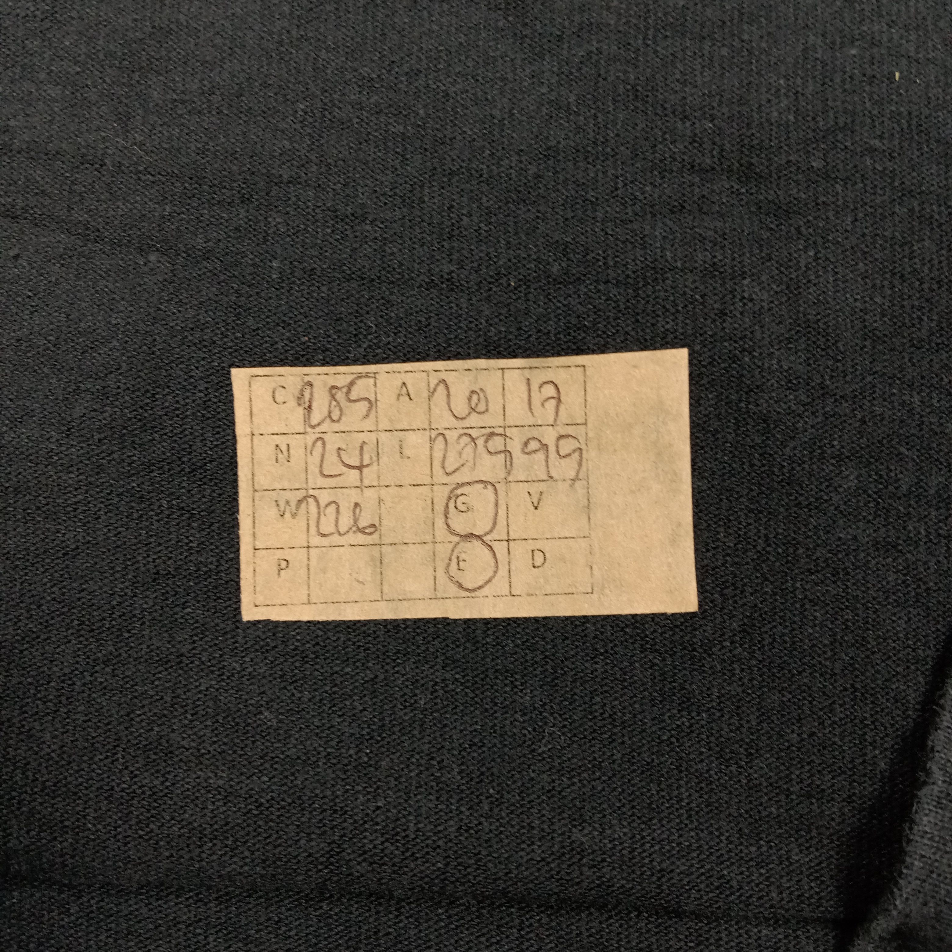 Number (N)ine Number Nine Denim Japanese Streetwear Tshirt C285N24 Size US M / EU 48-50 / 2 - 8 Thumbnail