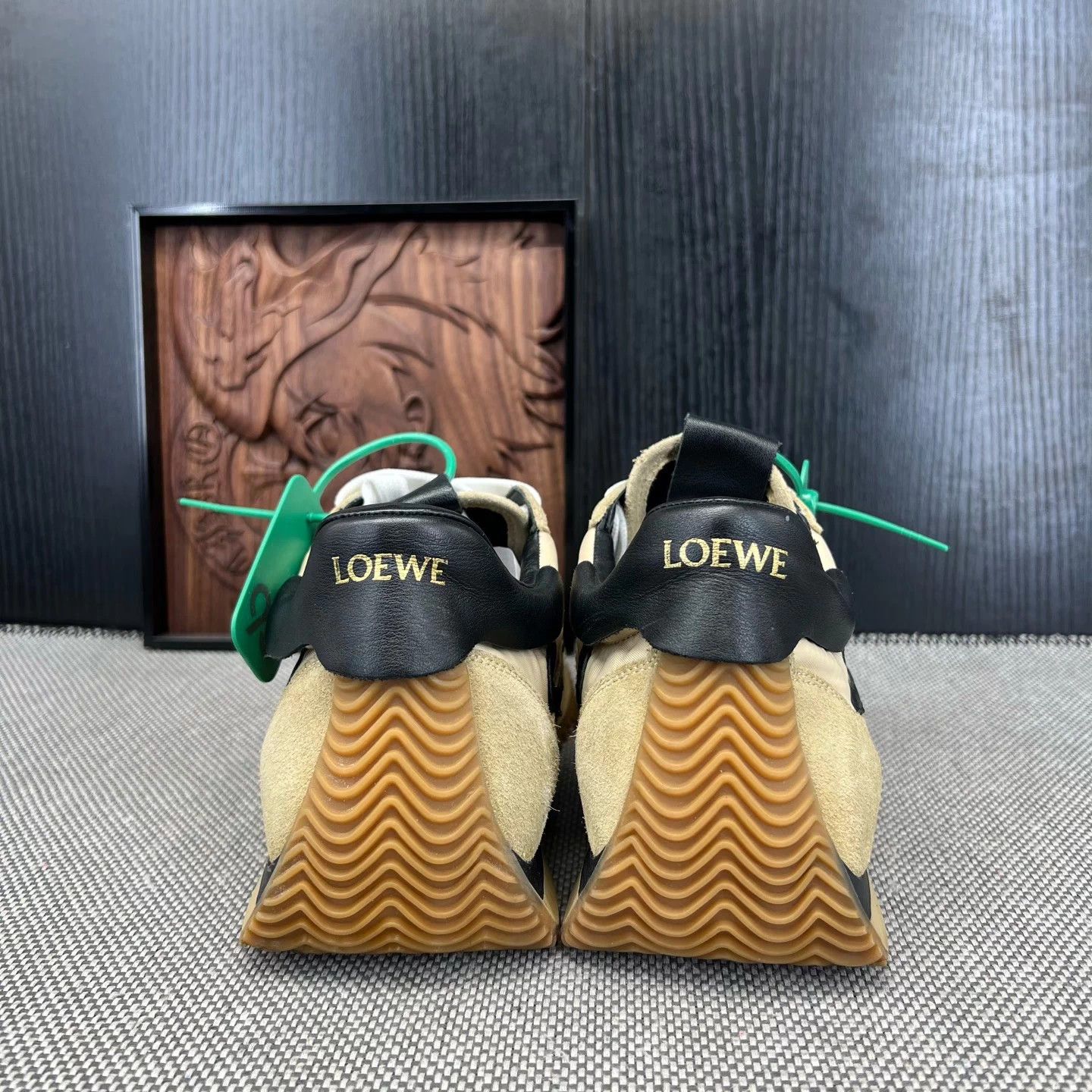 Loewe Loewe flow runner black and brown 39 Size US 9 / IT 39 - 3 Thumbnail