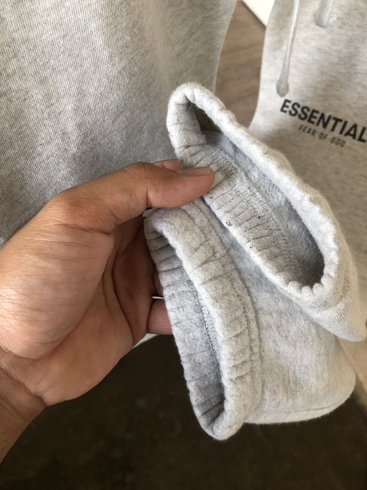 Essentials Essentials x Fear of God Gray Core Sweatpants Size US 33 - 10 Thumbnail