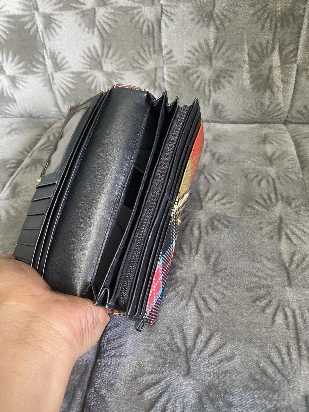 Designer × Vivienne Westwood Vivienne Westwood checkered wallet Size ONE SIZE - 6 Thumbnail
