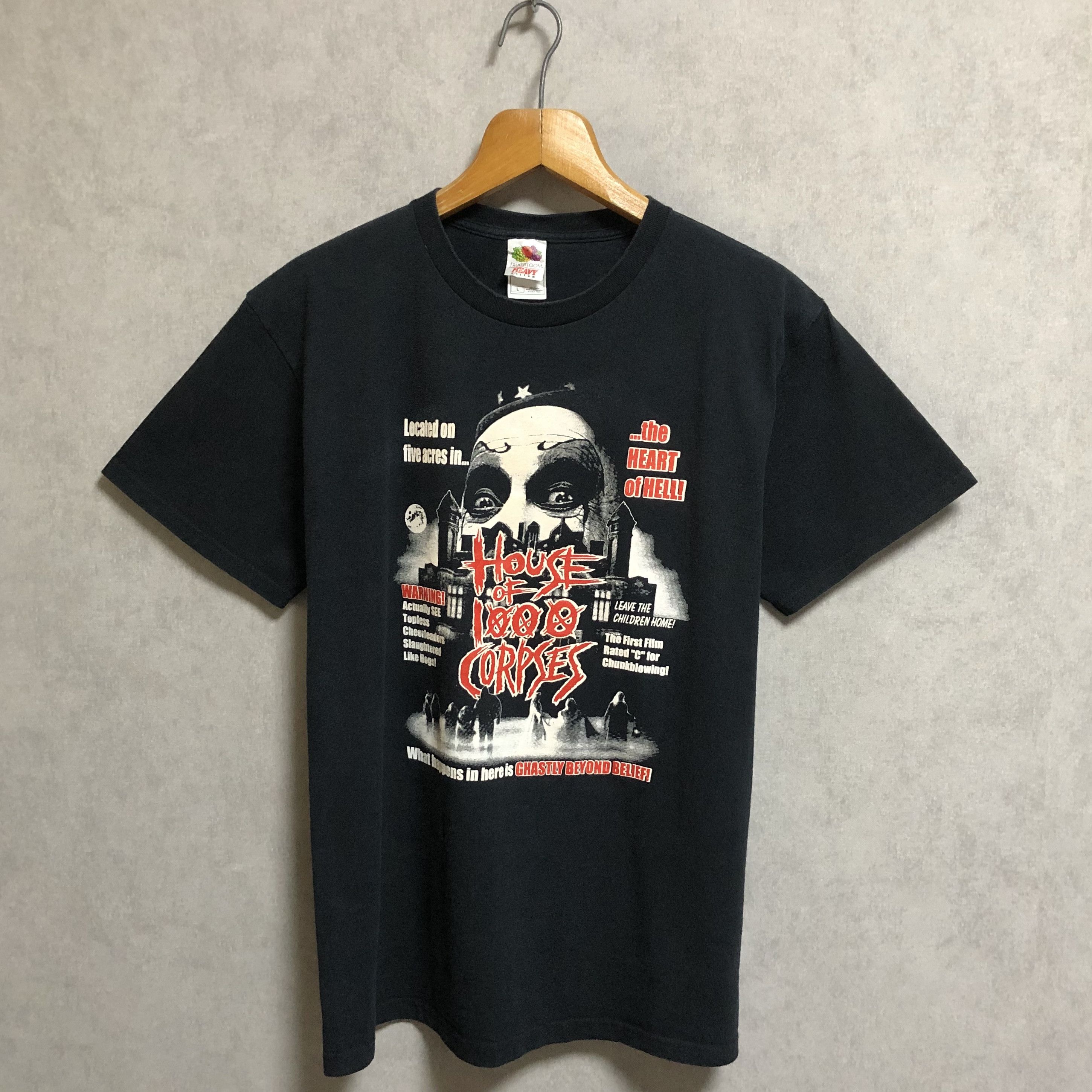 Rare Vintage Rob Zombie House Of 1000 Corpses Tee y2k 00’s