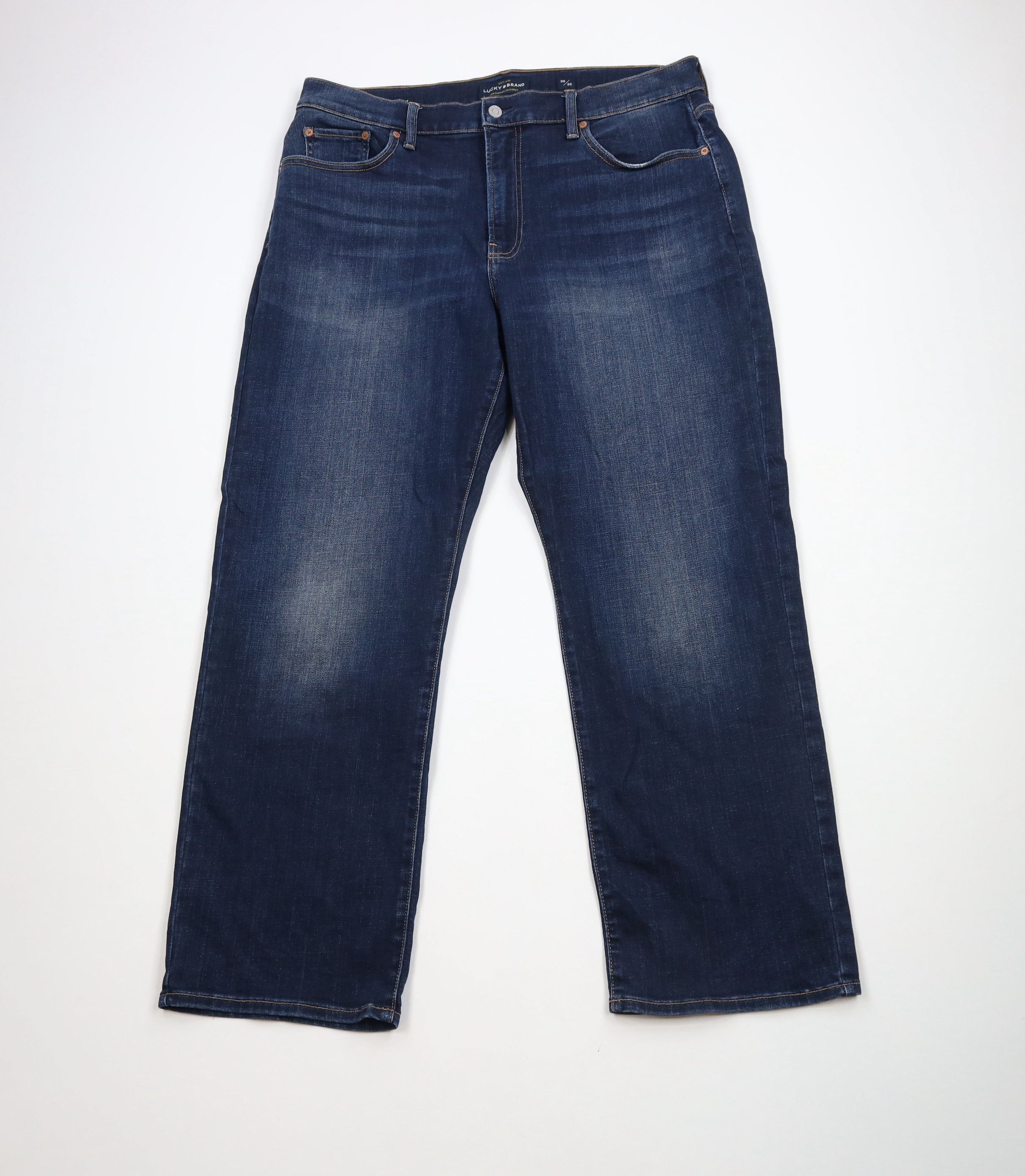 Lucky Brand × Vintage Vintage Lucky Brand Relaxed Straight Wide Leg Denim Jeans Size US 36 / EU 52 - 1 Thumbnail