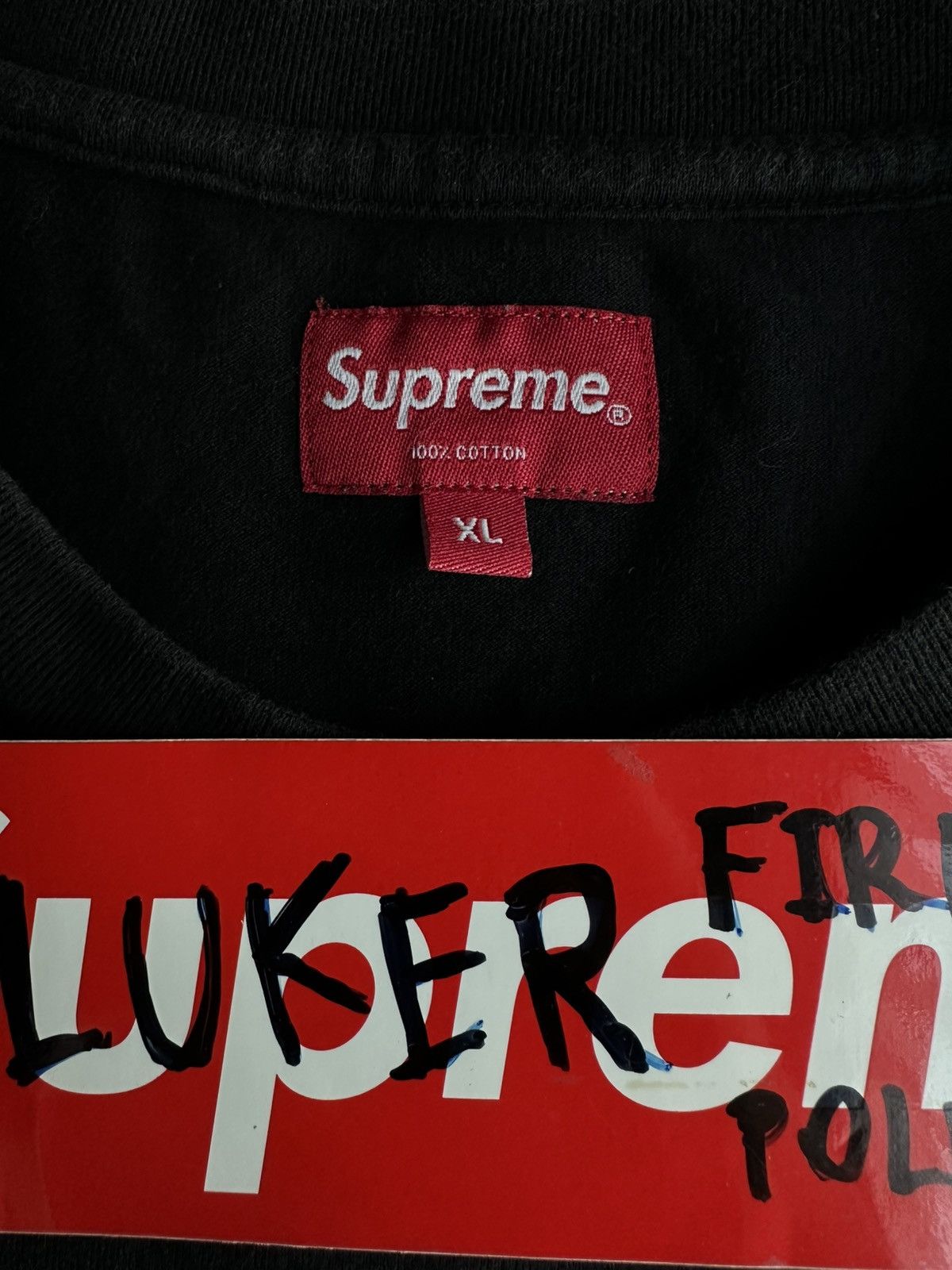 Supreme Supreme Small Box Long Sleeve Size XL Used 9/10 Size US XL / EU 56 / 4 - 4 Thumbnail