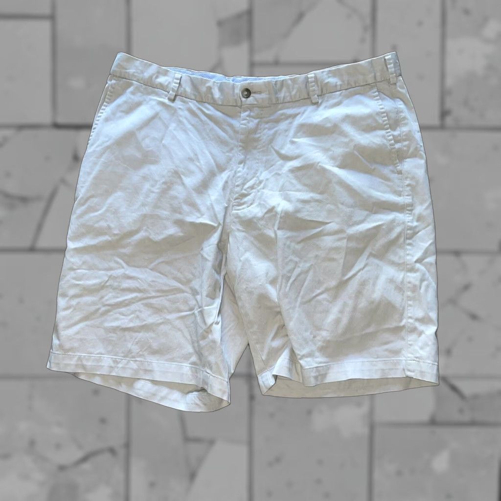 Peter Millar PETER MILLAR Beige Men’s Chino Shorts 38 Cargo Regular Size Men Size US 38 / EU 54 - 1 Thumbnail