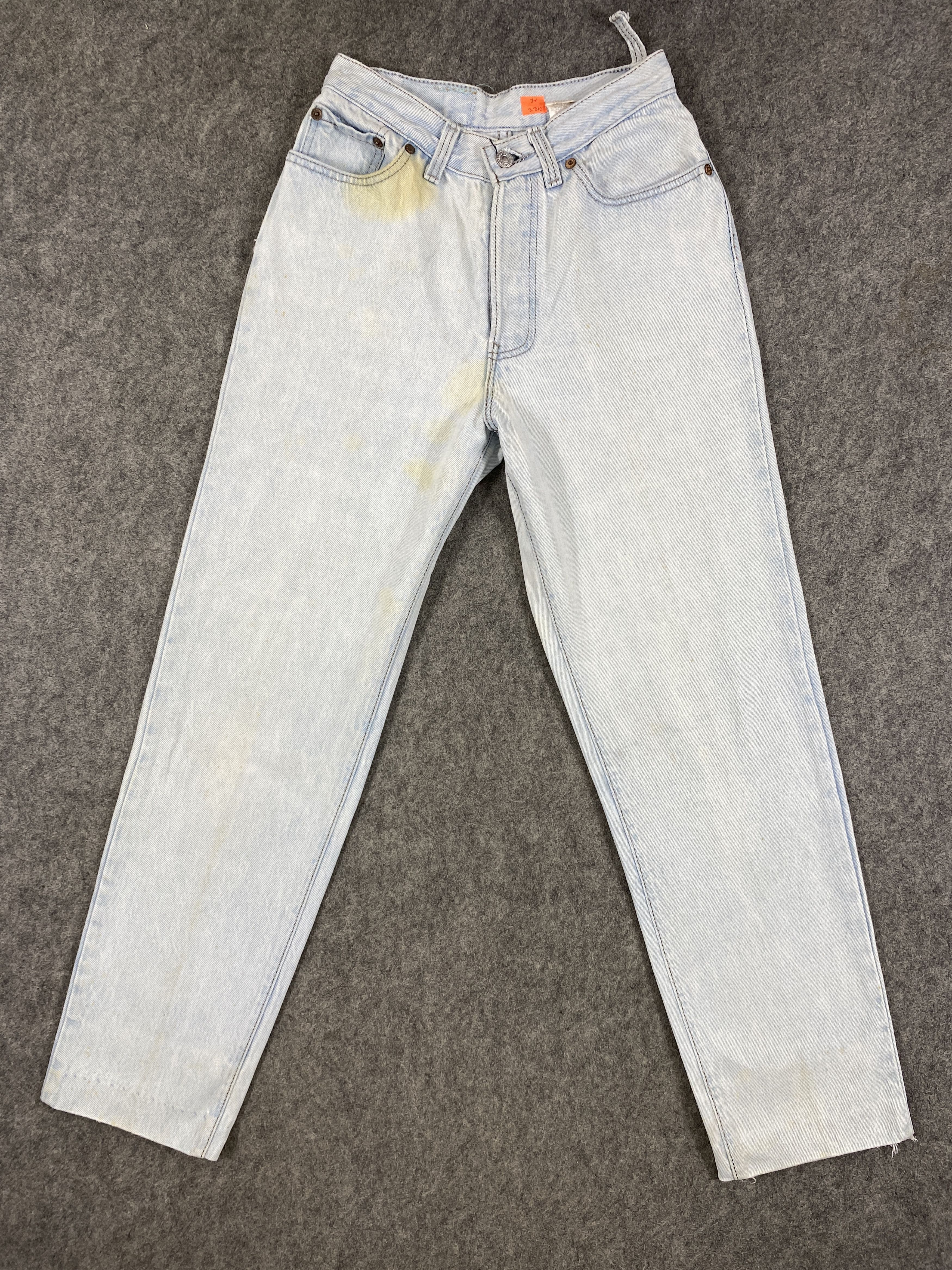 image of Hype W25 Light Wash Vintage Levi's 501 Usa 25X27 Denim -Jn2310, Men's (Size 26)